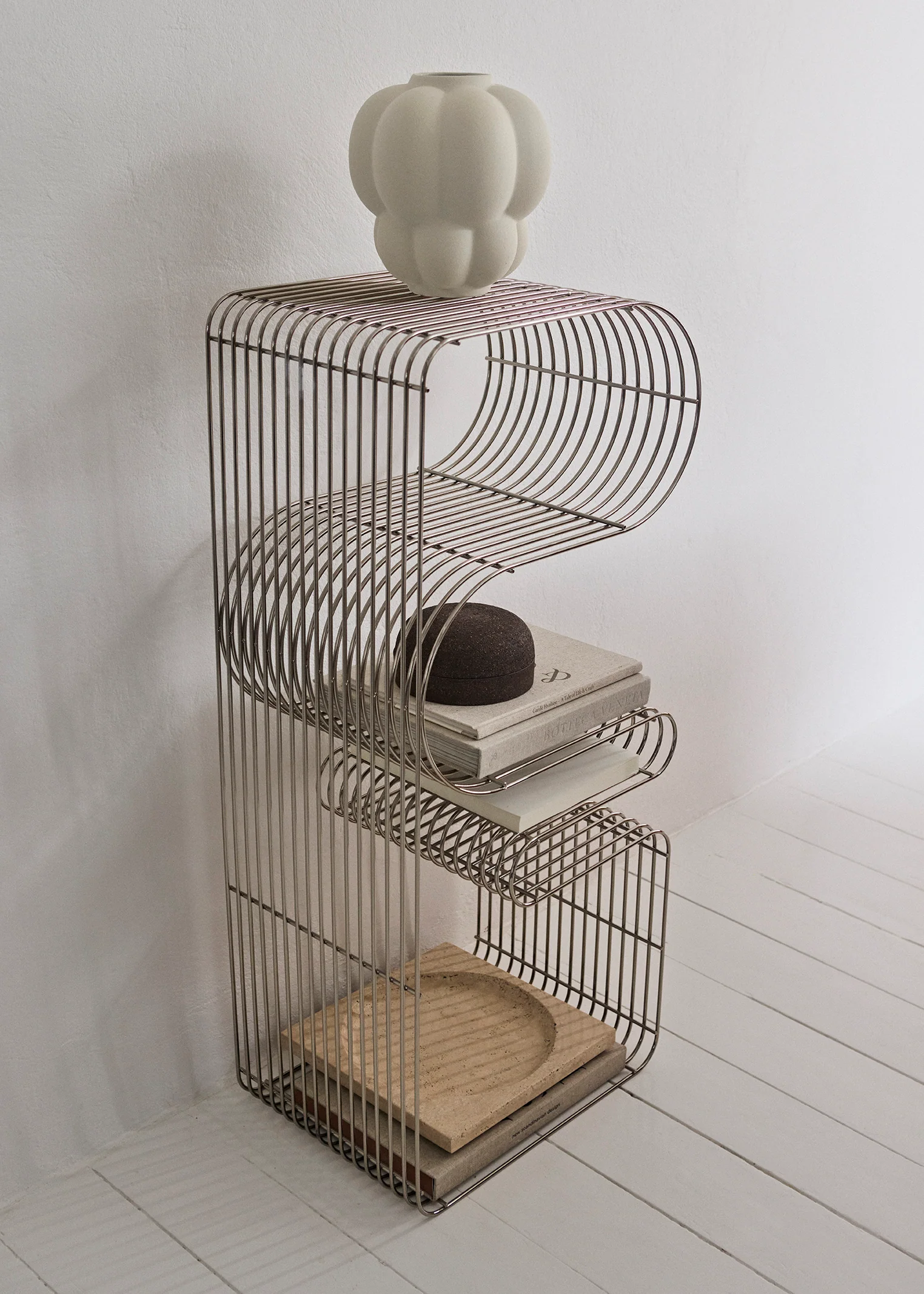 Ławka CURVA srebrny - Image 4