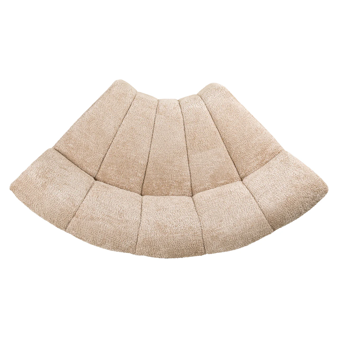 Sofa narożna HILLPARK - element środkowy zaokrąglony beżowy - Image 7