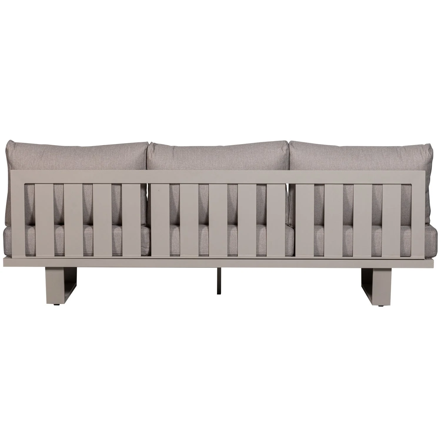 Sofa ogrodowa 3-osobowa BEAR piaskowy szary - Image 4