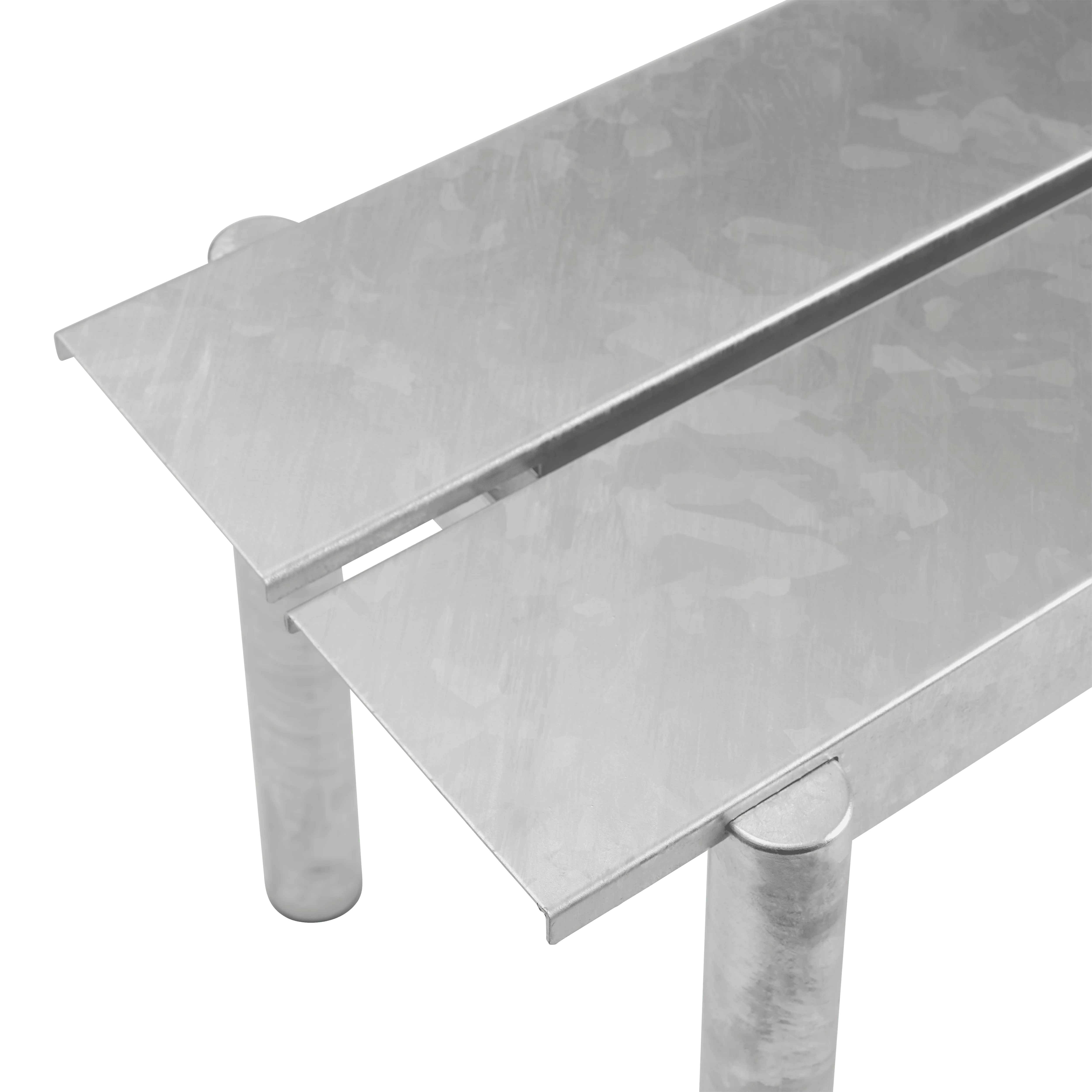 Ławka zewnętrzna LINEAR stal ocynkowana - Image 5