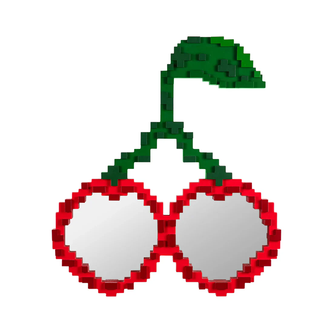 Lustro PIXEL - CHERRIES czerwony