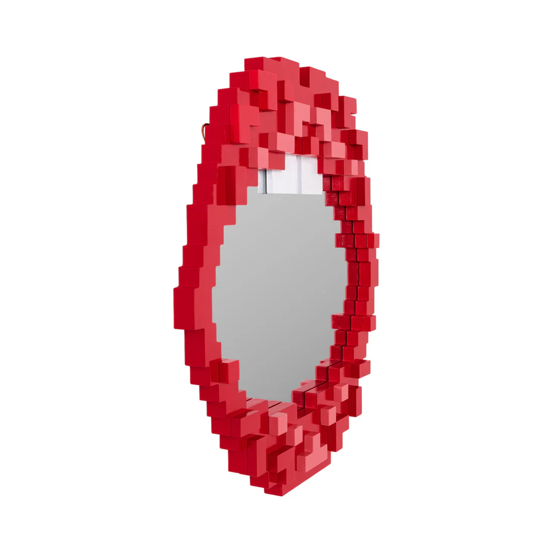 Lustro PIXEL - MOUTH czerwony - Image 2