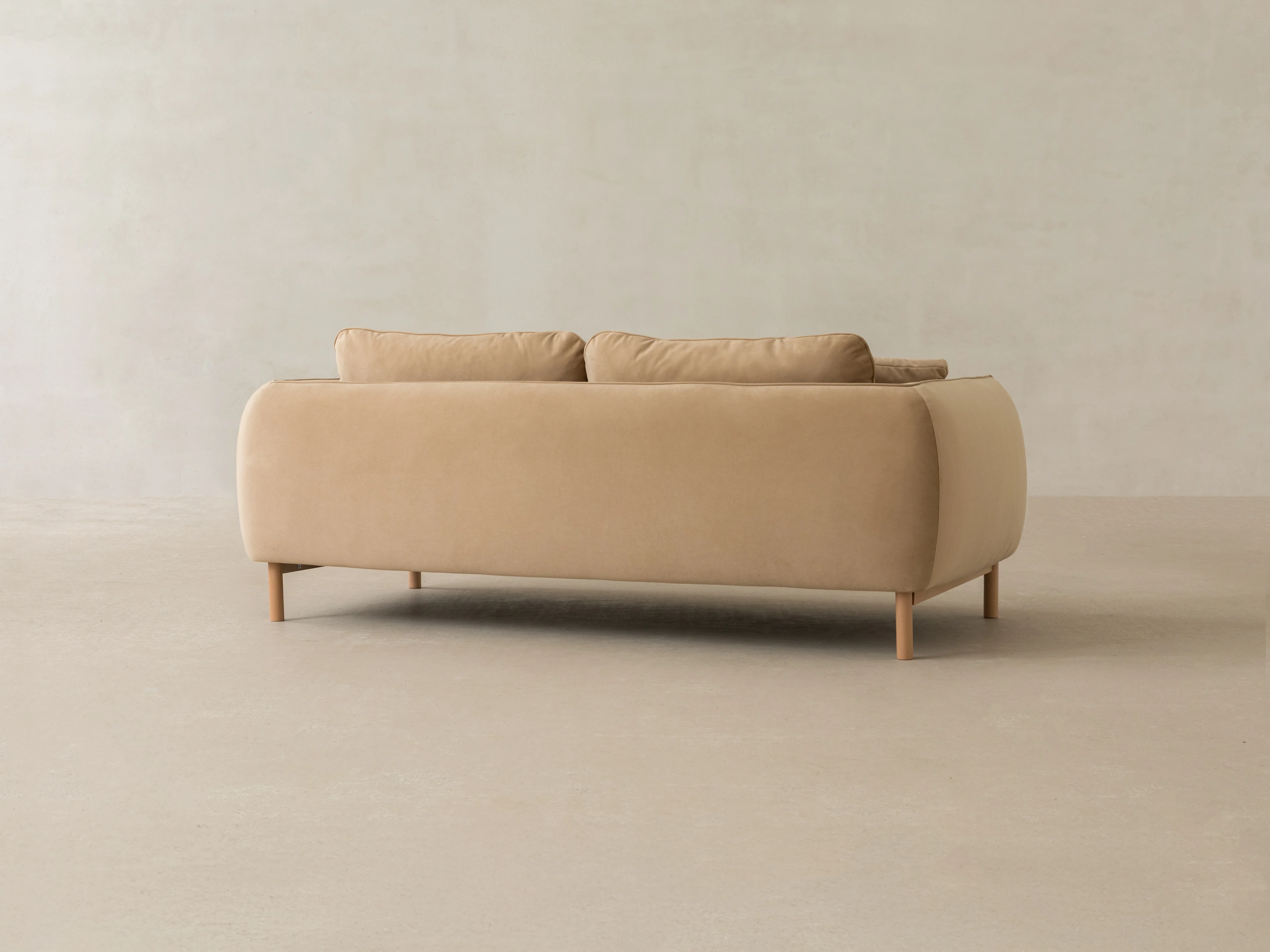 Sofa aksamitna 4-osobowa ADA granat królewski - Image 13