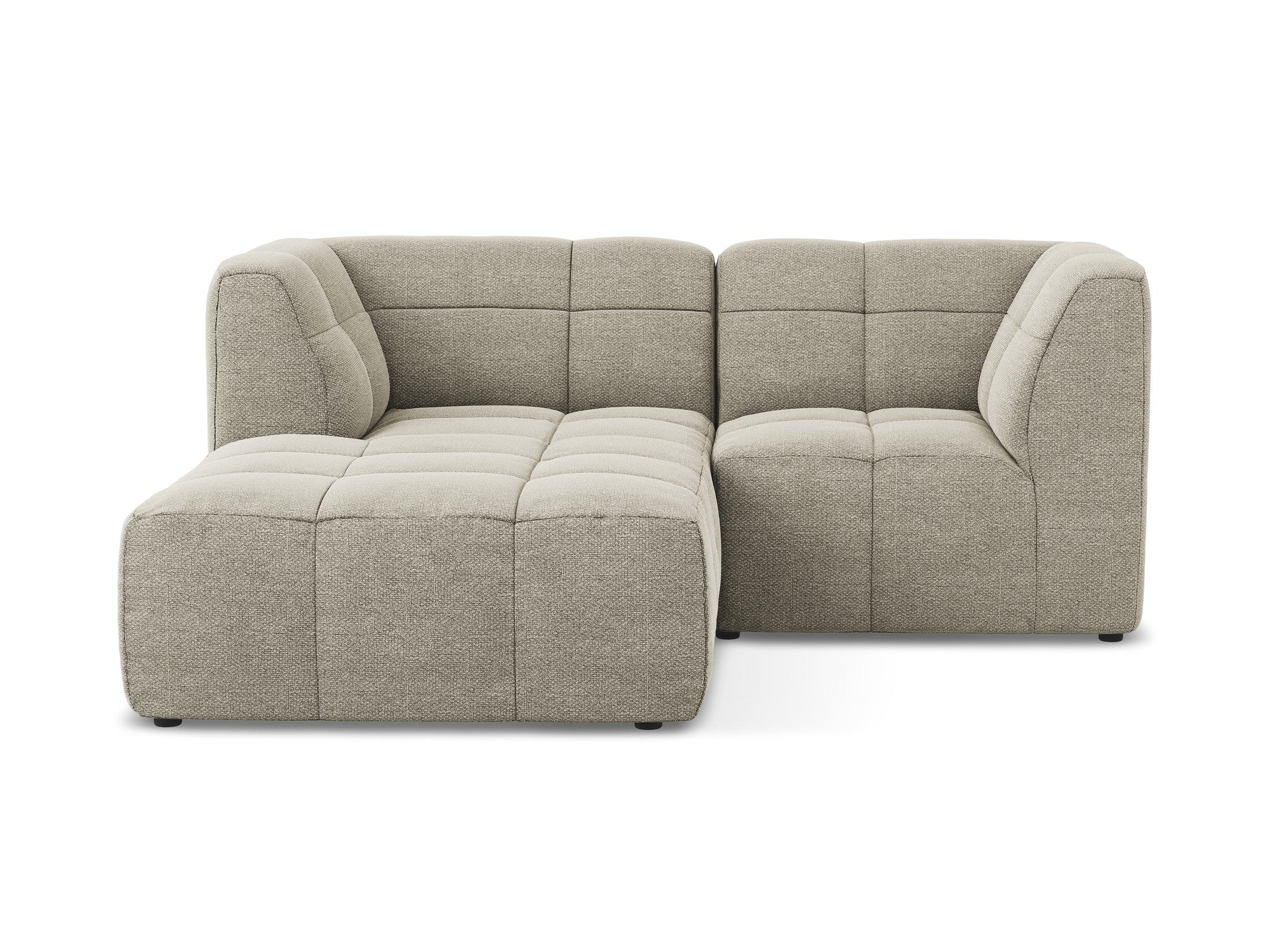 Narożnik modułowy lewostronny 2-osobowy ALOHA taupe boucle - Image 3
