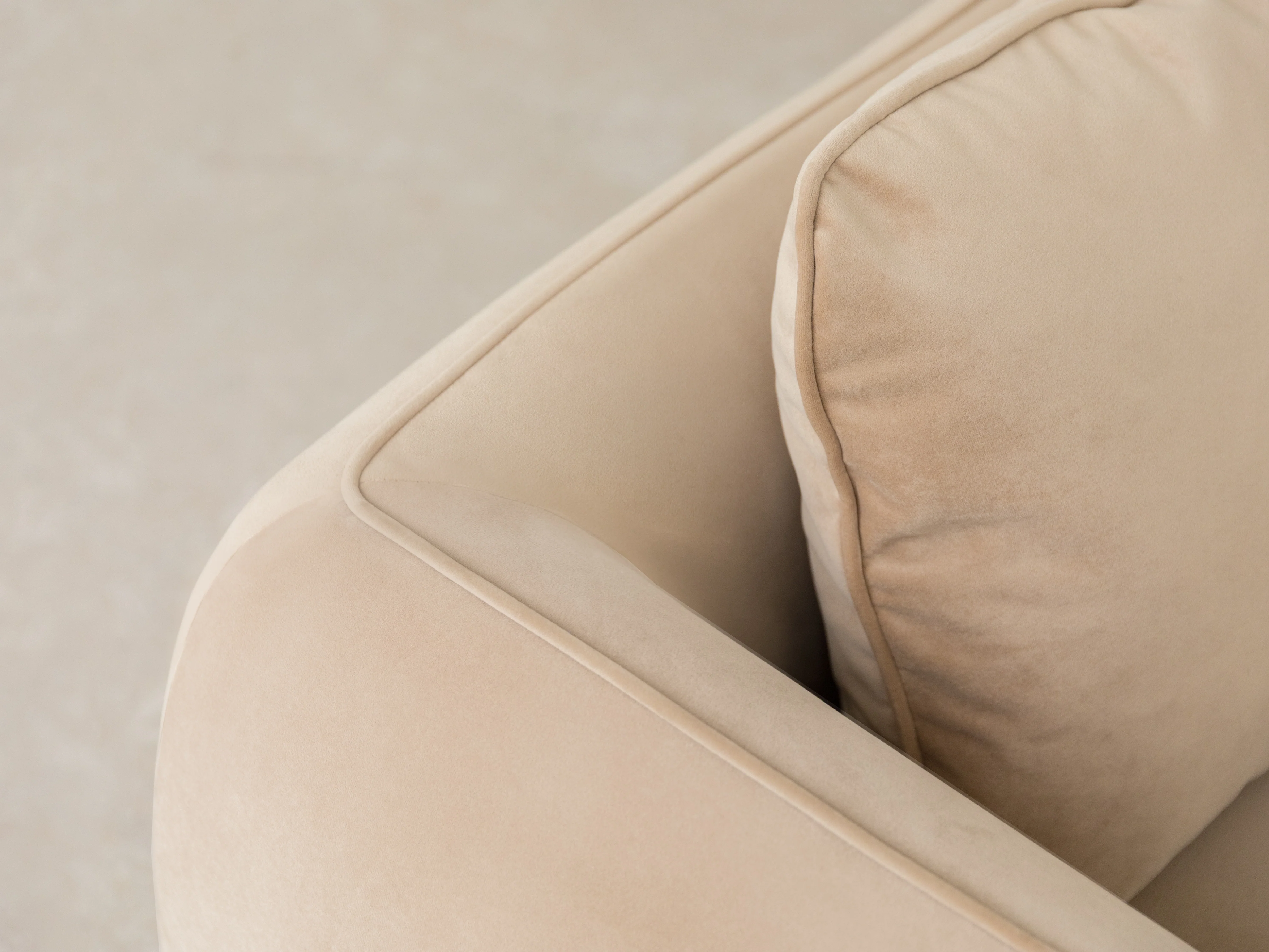 Sofa 3-osobowa ADA kość słoniowa szenil - Image 10
