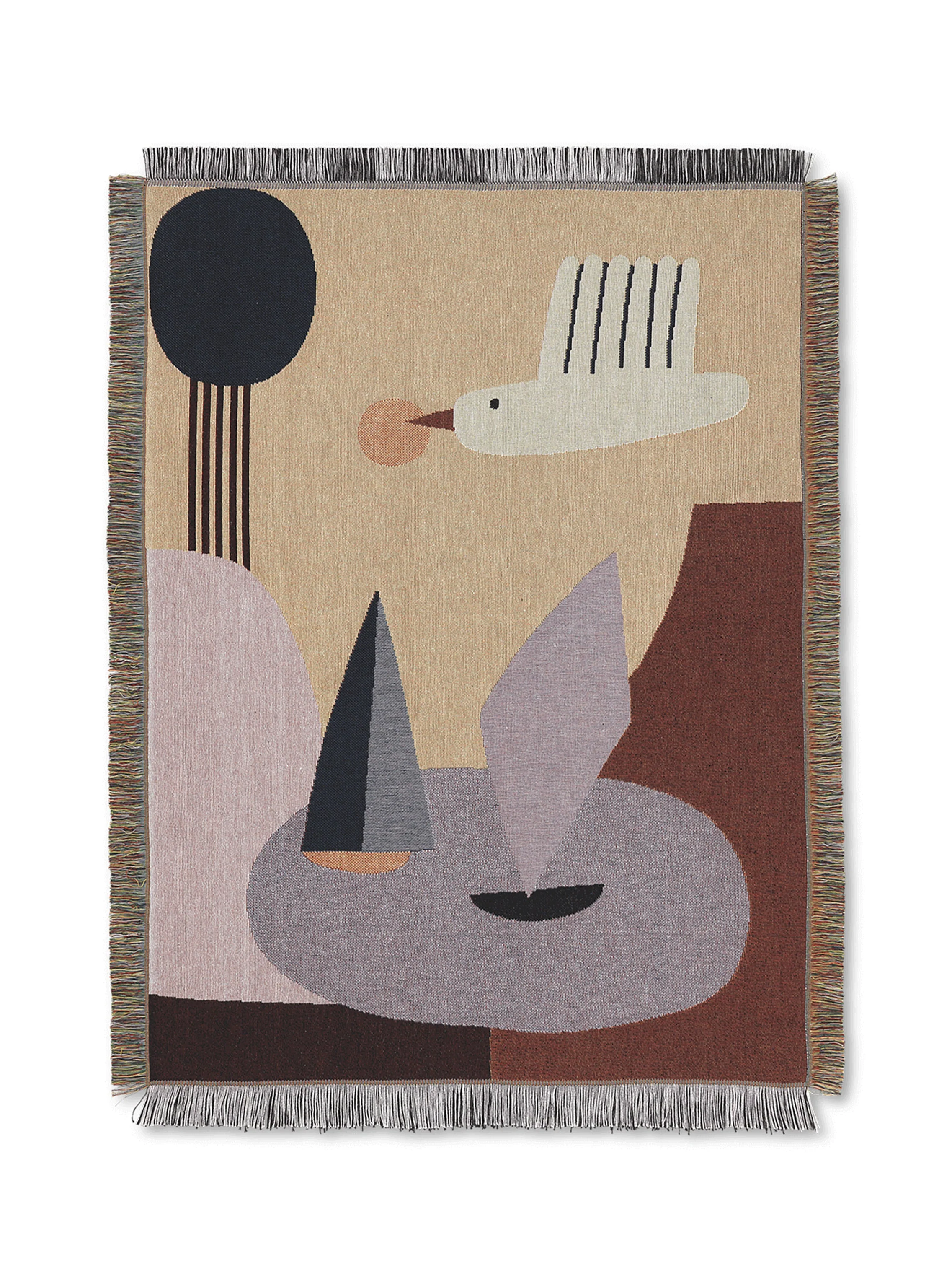 Narzuta BIRD TAPESTRY bawełna organiczna - Image 3