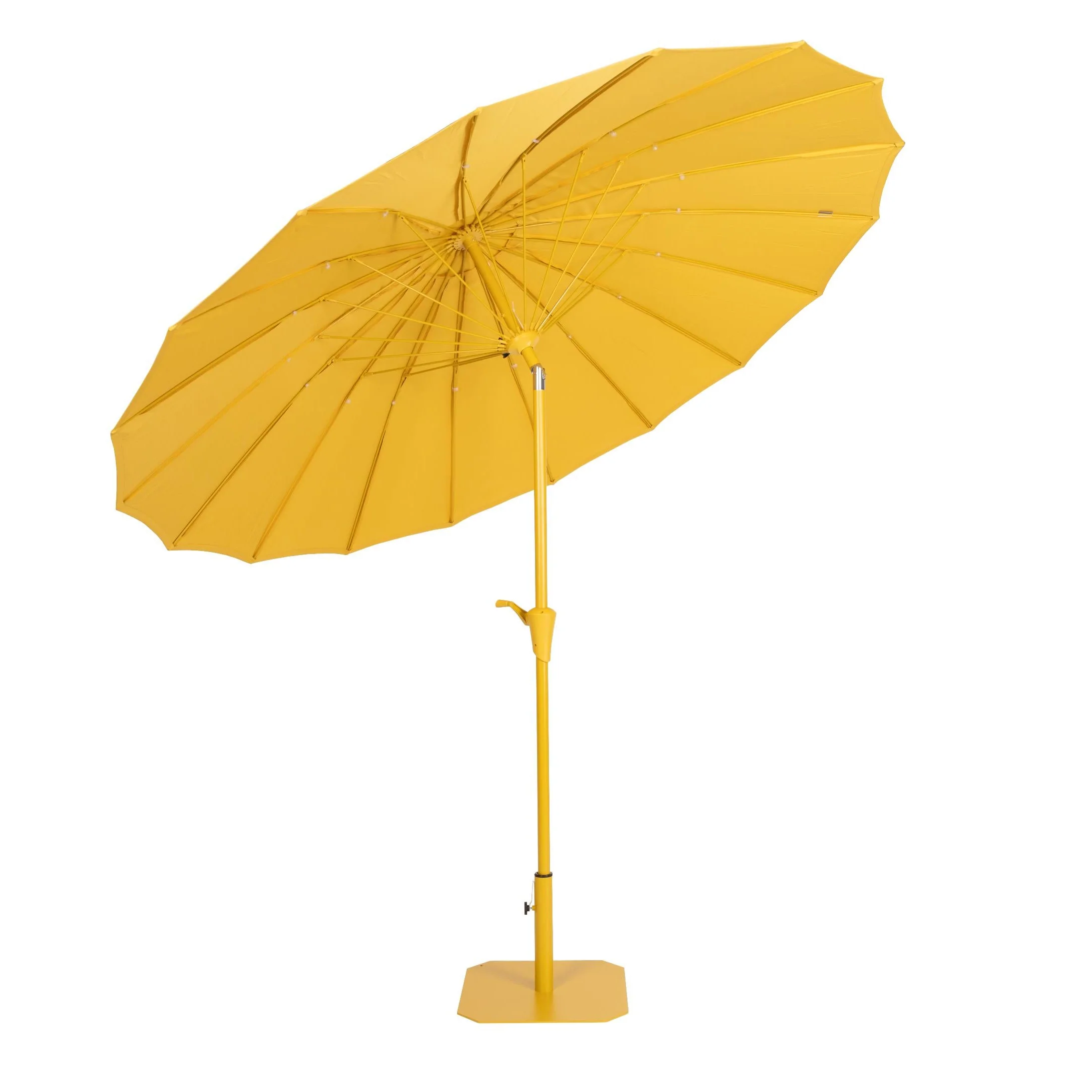 Parasol z podstawą SUNSHINE żółty - Image 5