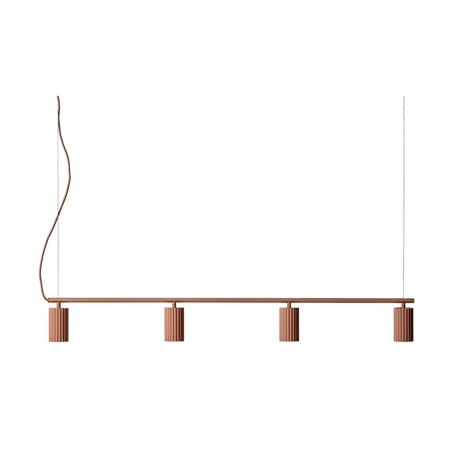 Lampa wisząca DONNA LINE różowy