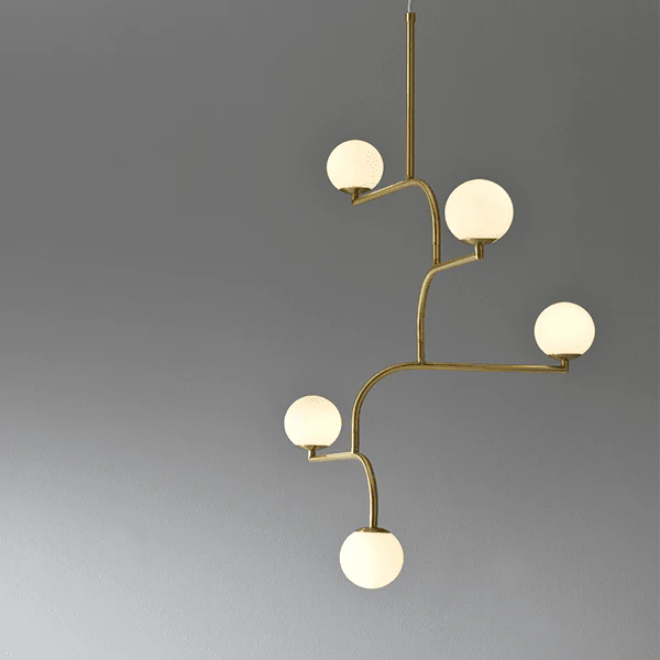 Lampa wisząca MOBIL GRAND mosiężny - Image 3