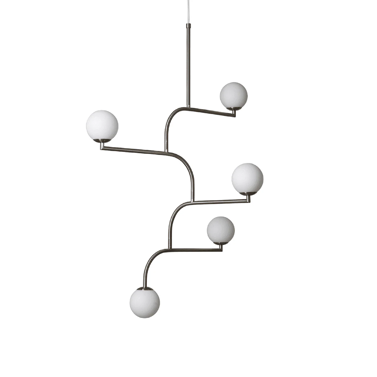 Lampa wisząca MOBIL GRAND nikiel