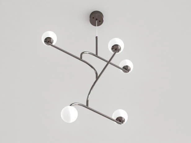 Lampa wisząca MOBIL GRAND nikiel - Image 5