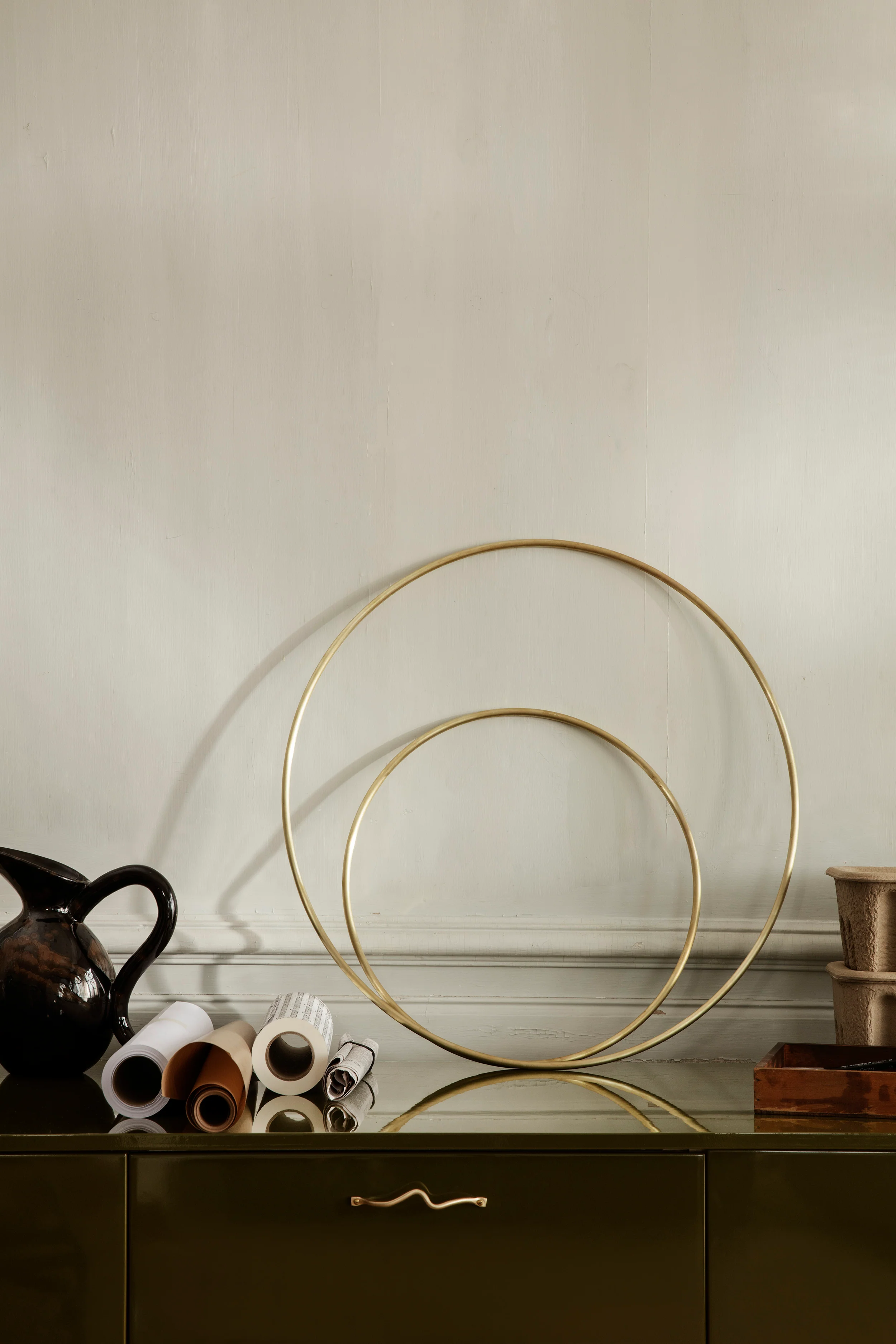 Pierścień dekoracyjny DECO FRAME RING mosiądz - Image 5