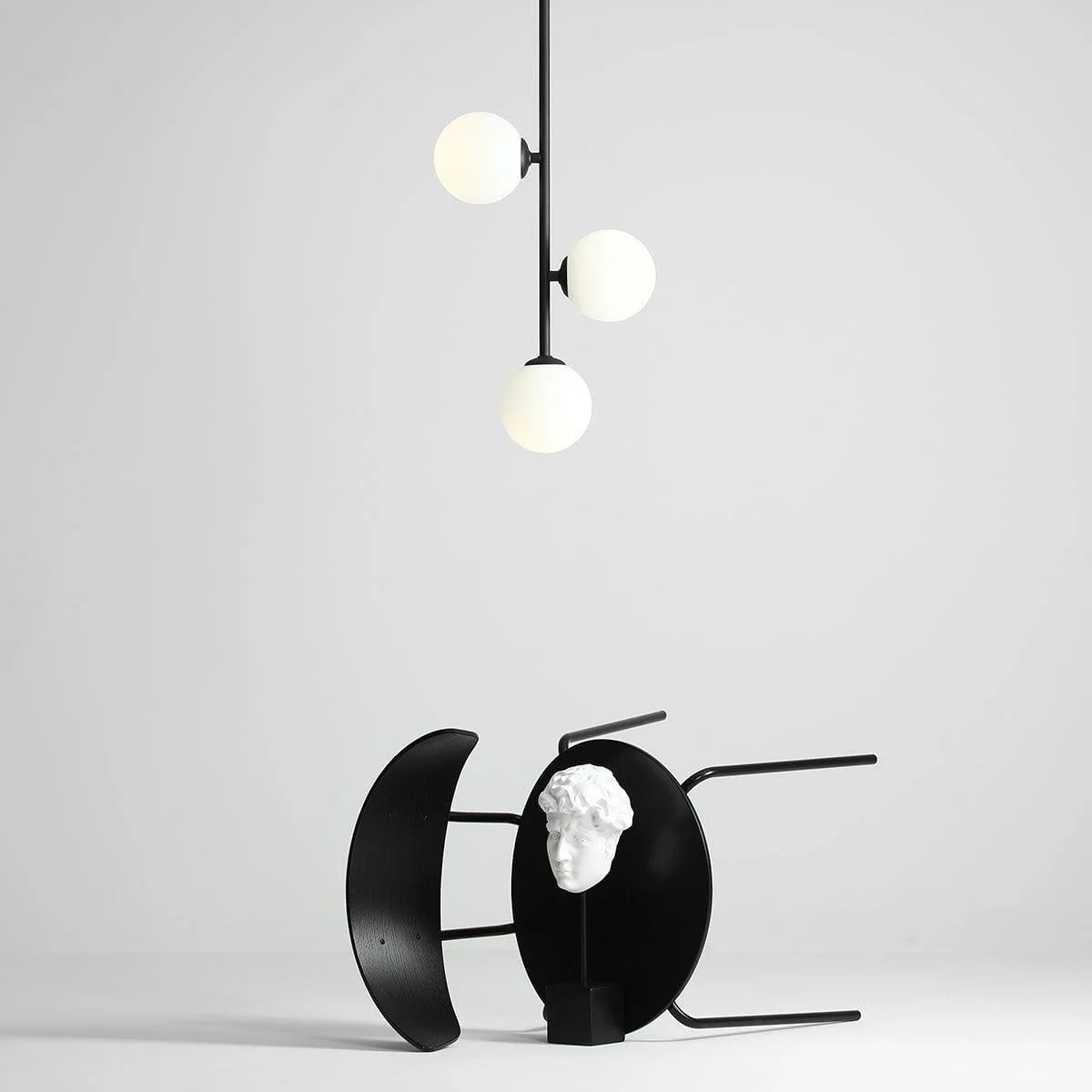 Lampa sufitowa trzypunktowa LIBRA czarny - Image 3
