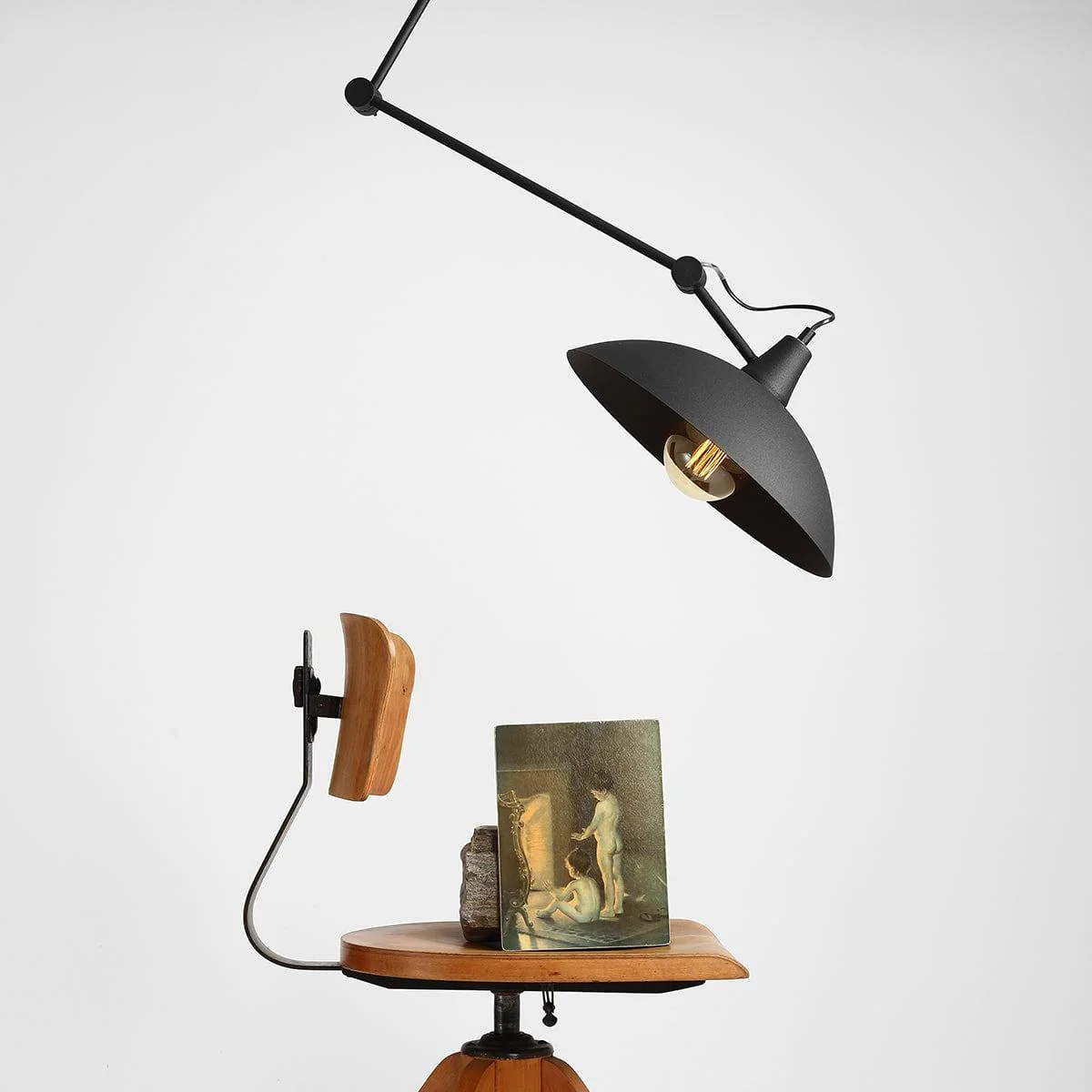 Lampa sufitowa regulowana MELOS czarny - Image 6