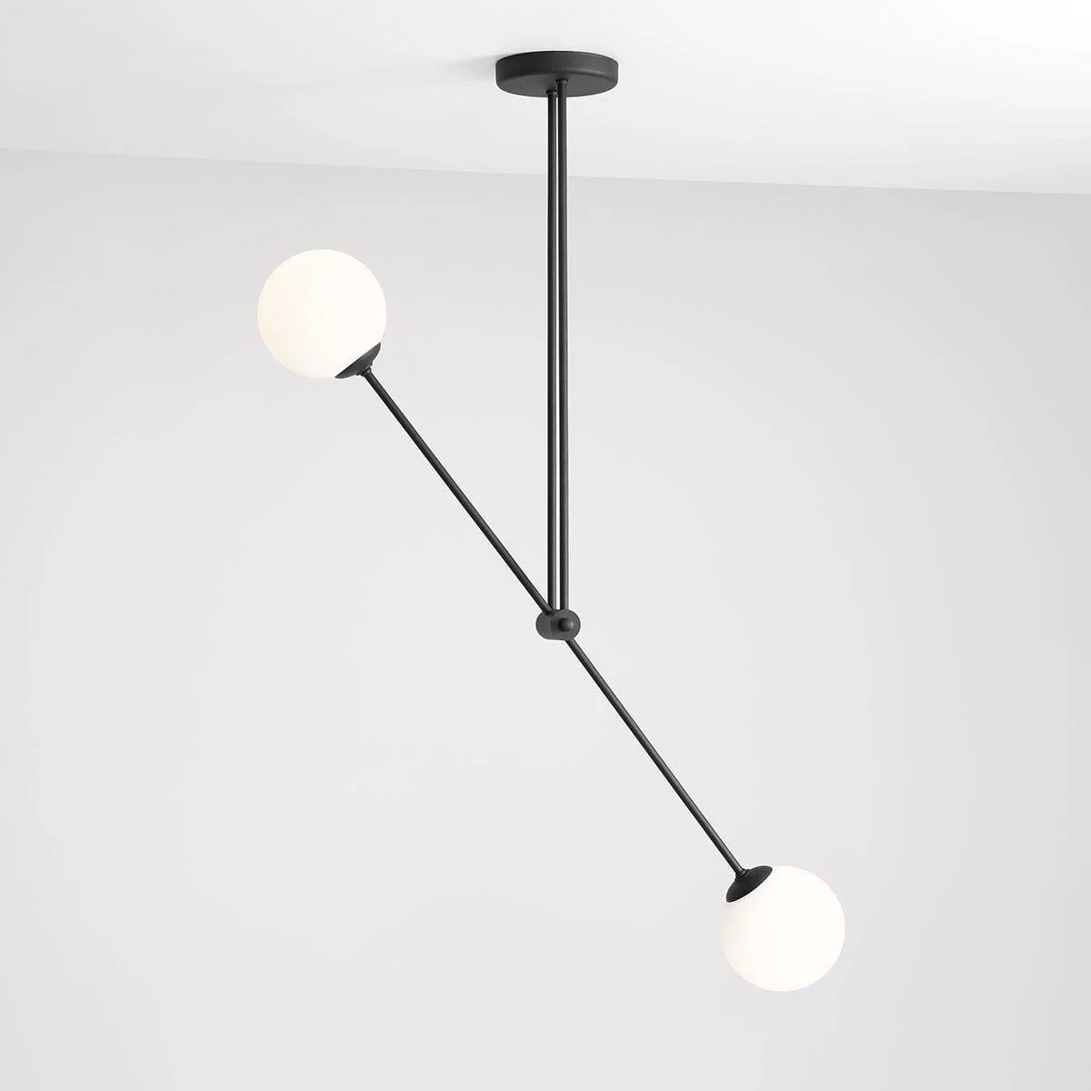 Lampa sufitowa dwupunktowa OHIO SLIM czarny - Image 4