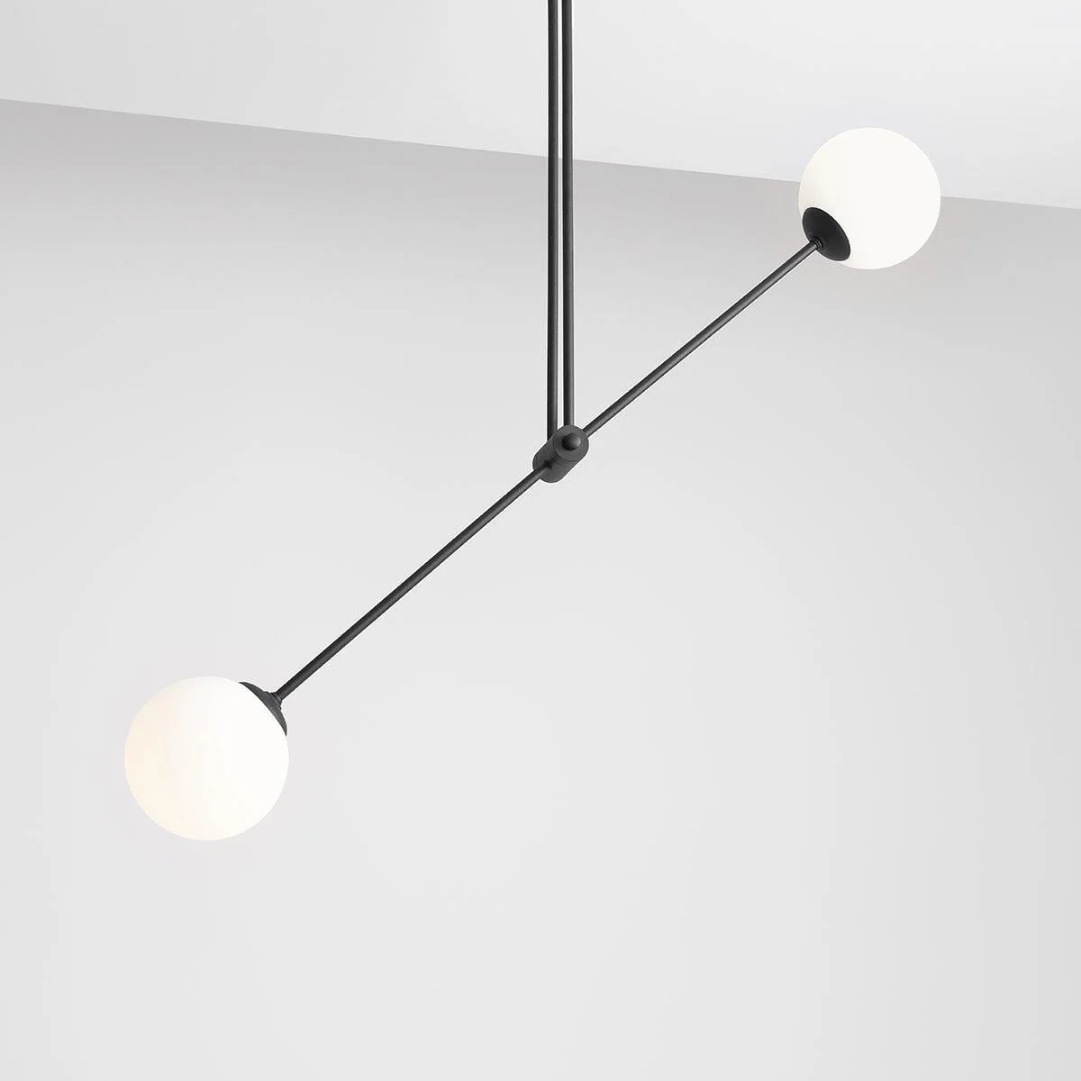 Lampa sufitowa dwupunktowa OHIO SLIM czarny - Image 7