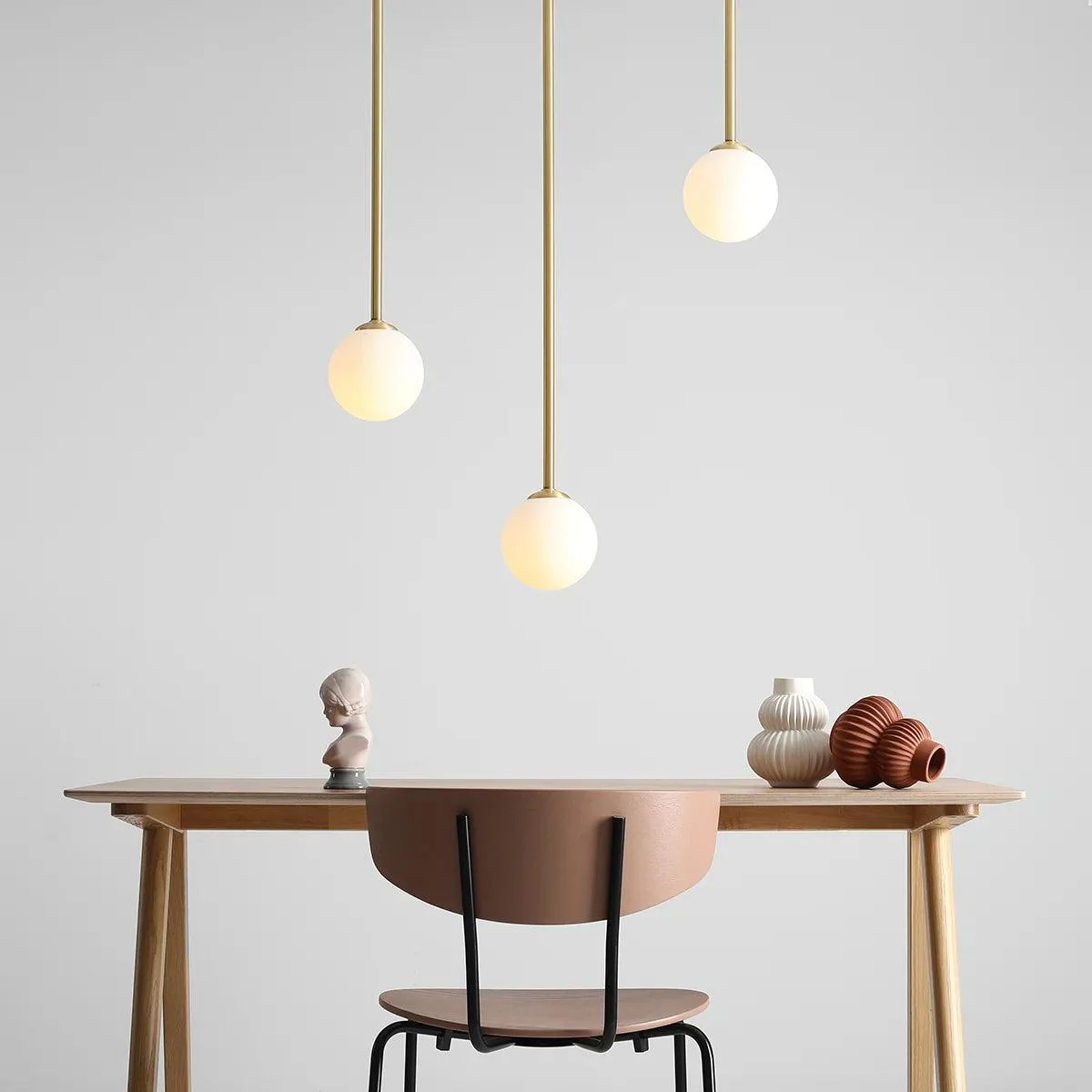 Lampa sufitowa PINNE mosiężny - Image 3