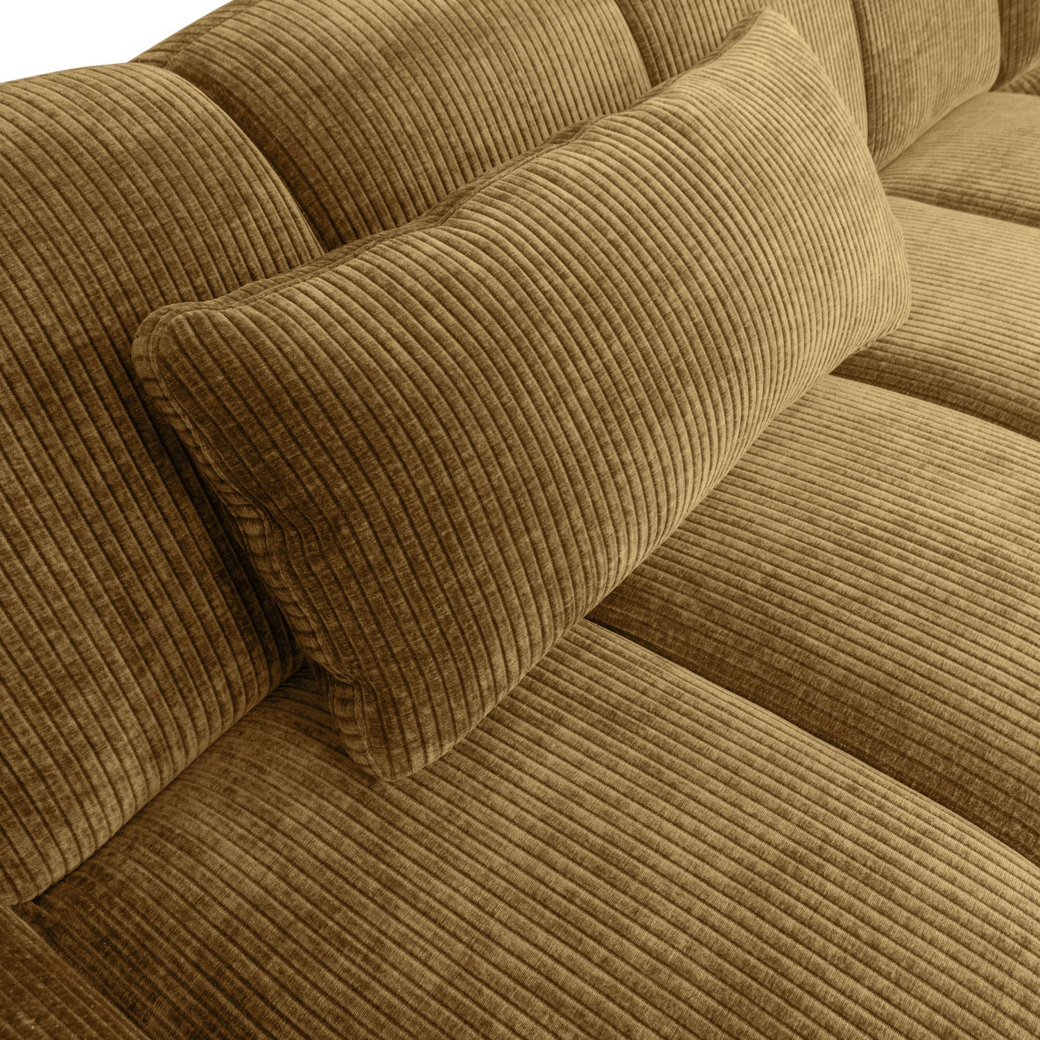 Poduszka MOJO ciemny miodowy sztruks - Image 2