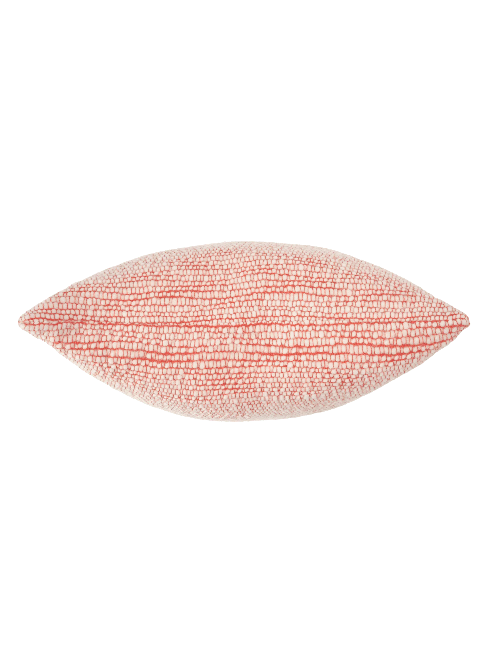 Poduszka THREAD kremowy z pomarańczowym - Image 5