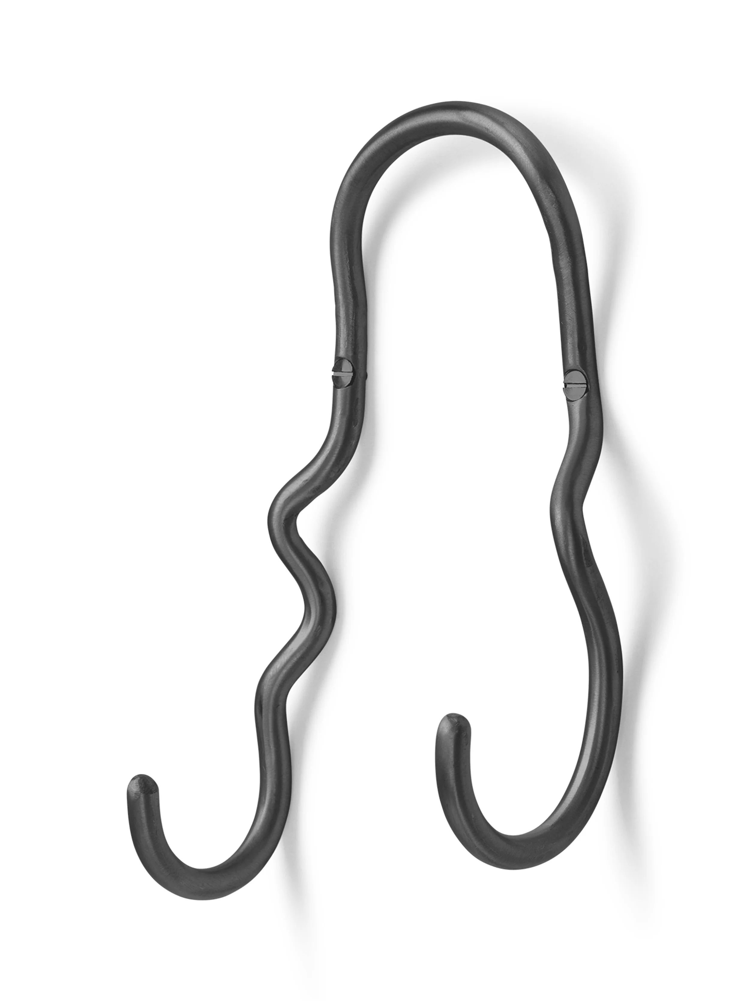 Wieszak podwójny CURVATURE czarny - Image 3