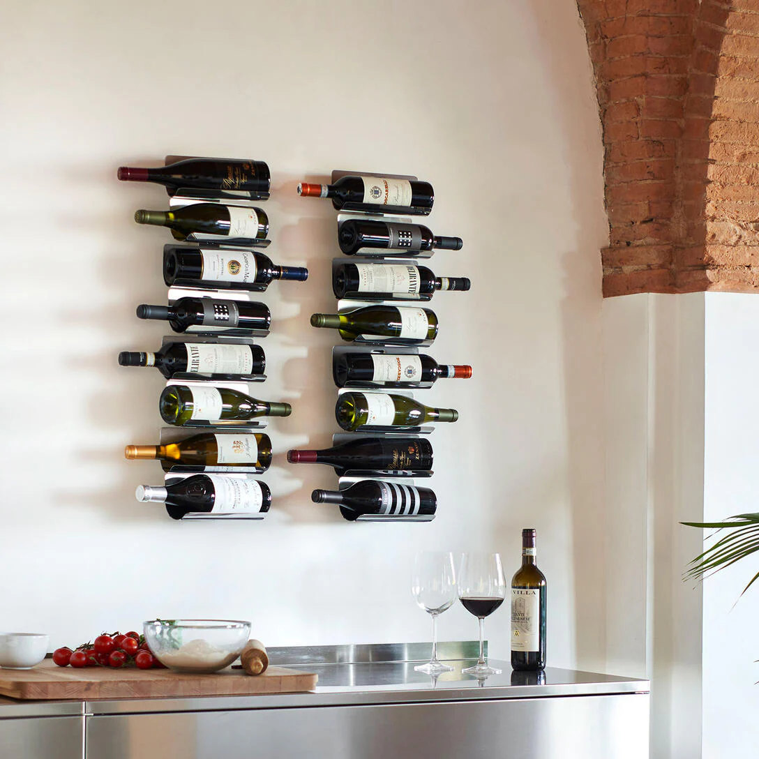 Stojak wiszący na wino PTOLOMEO VINO brązowy - Image 14