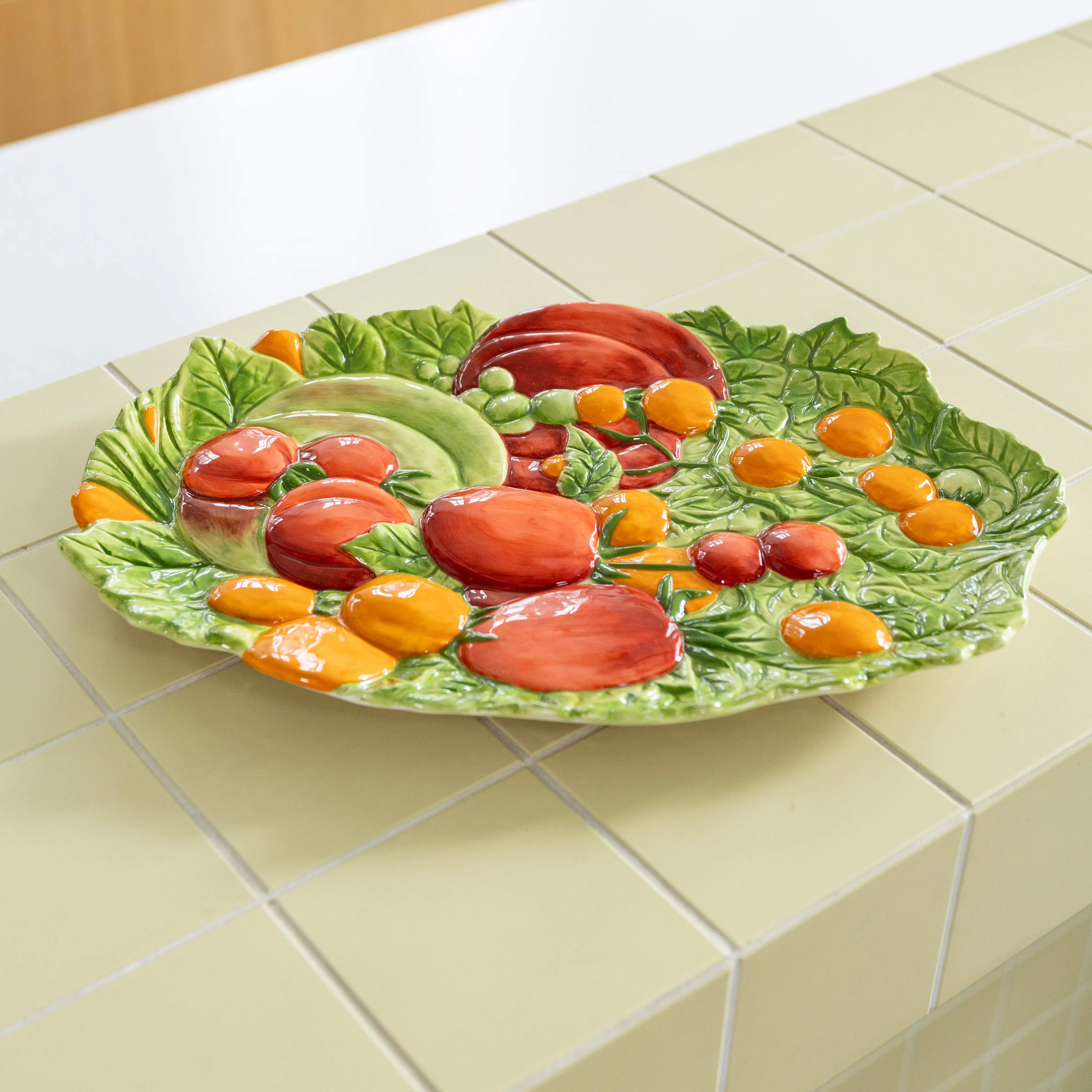 Półmisek LEGUME TOMATO zielony z czerwonym - Image 3