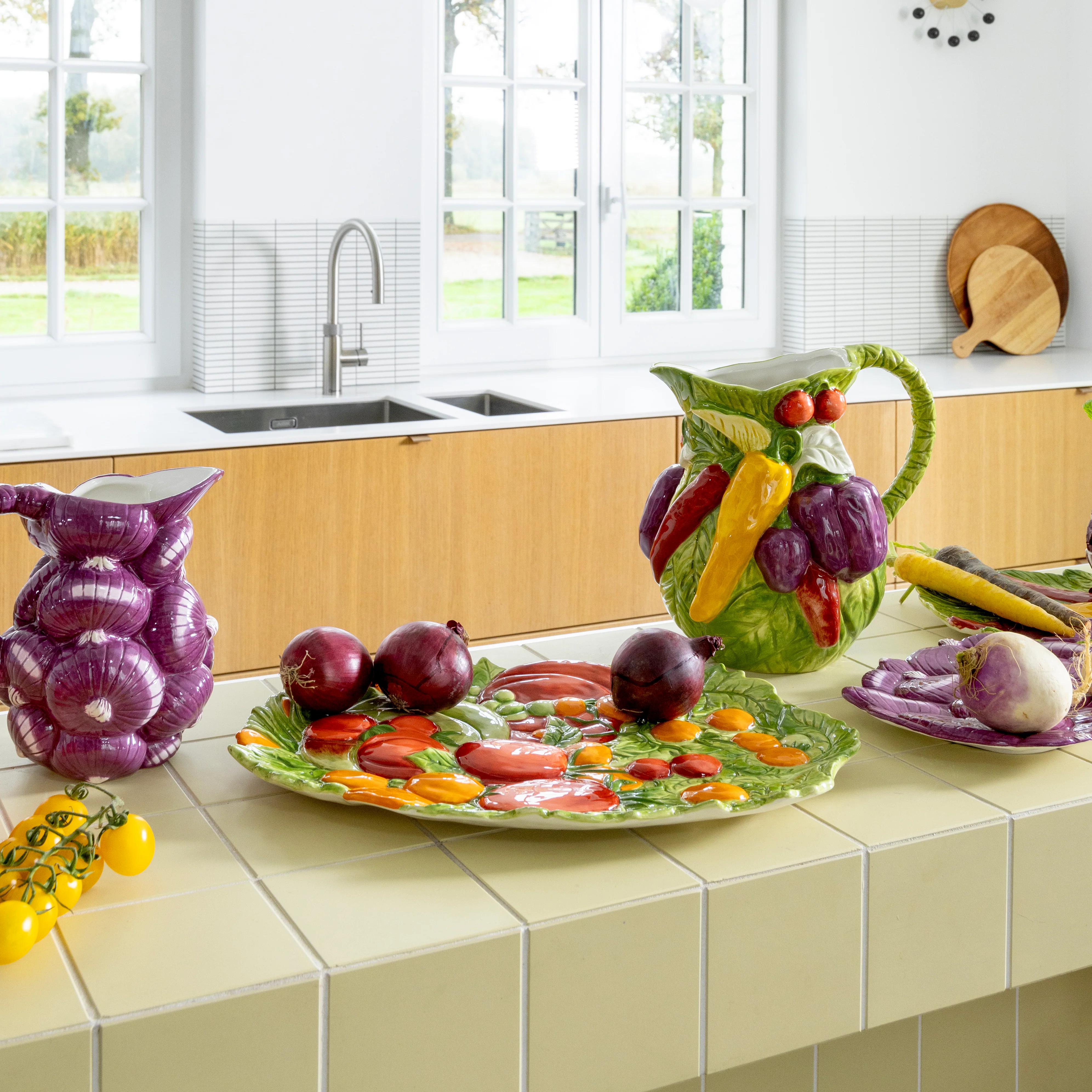 Półmisek LEGUME TOMATO zielony z czerwonym - Image 4