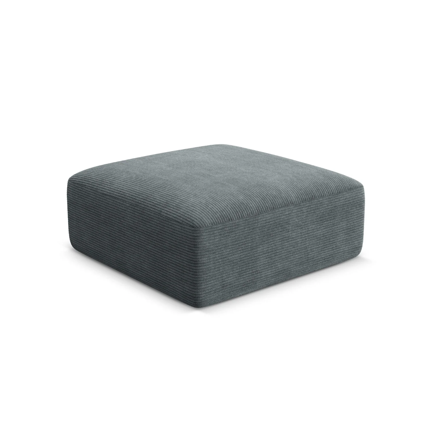 Puf CAMPI szary sztruks