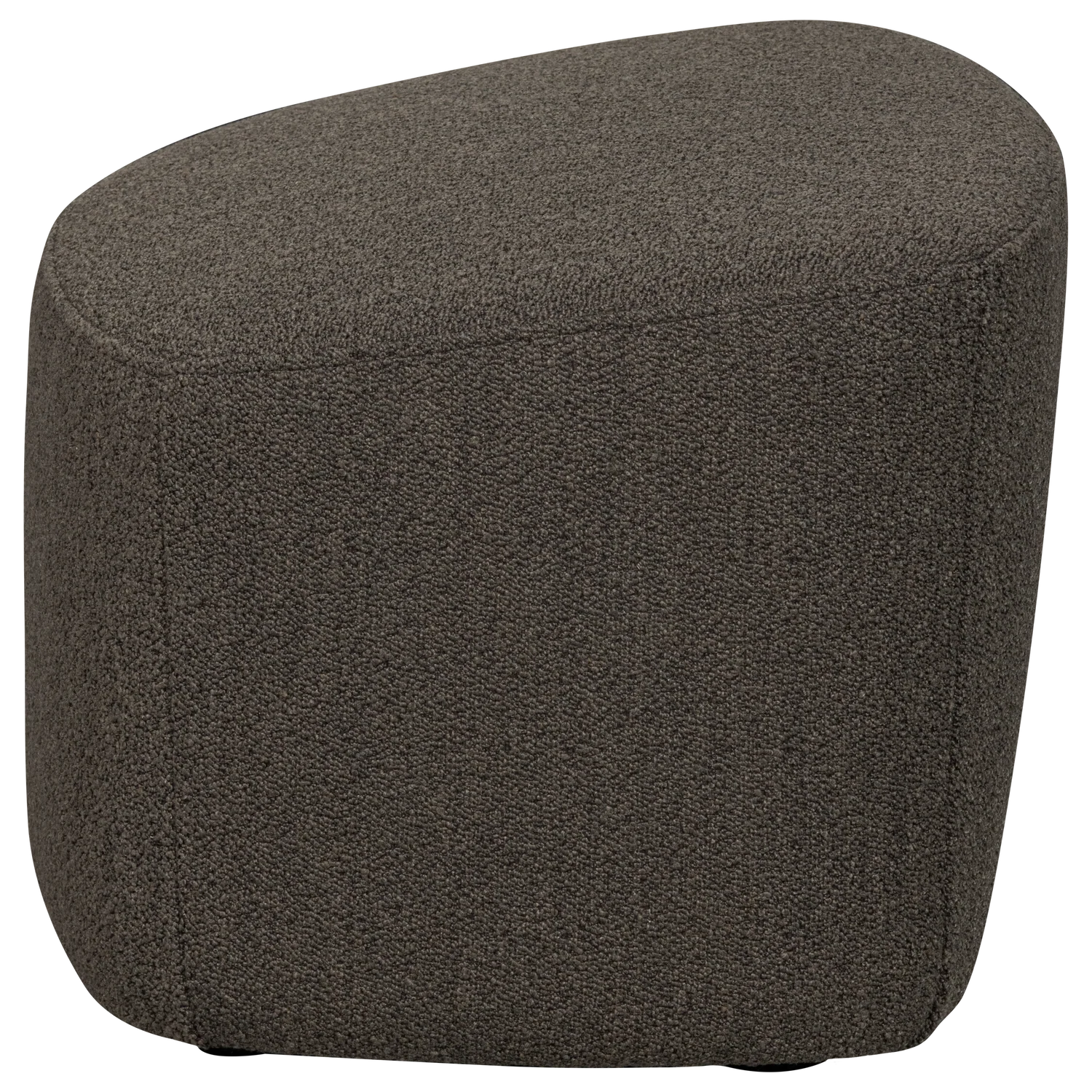 Puf LOFTY brązowy bouclé - Image 5