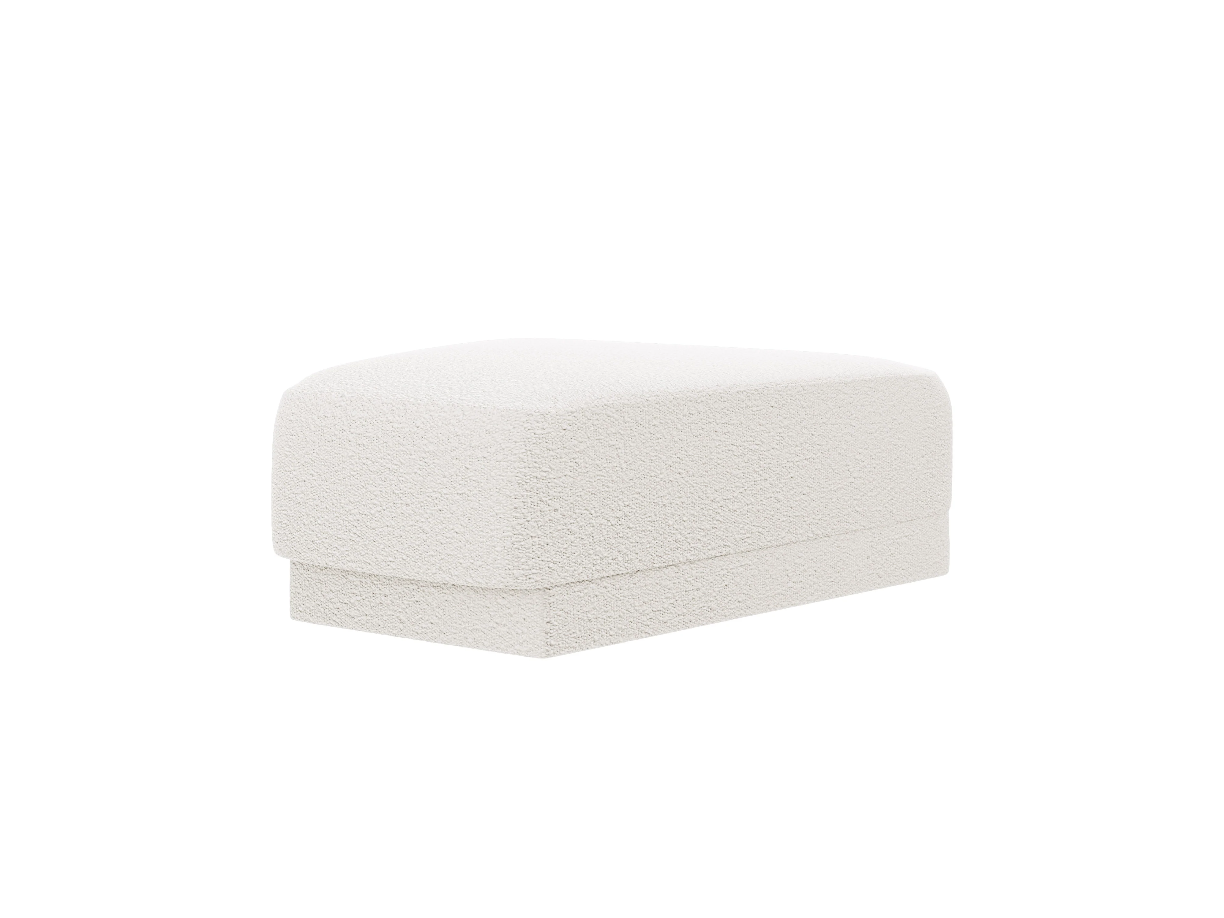 Puf / moduł MILEY biały boucle - Image 2