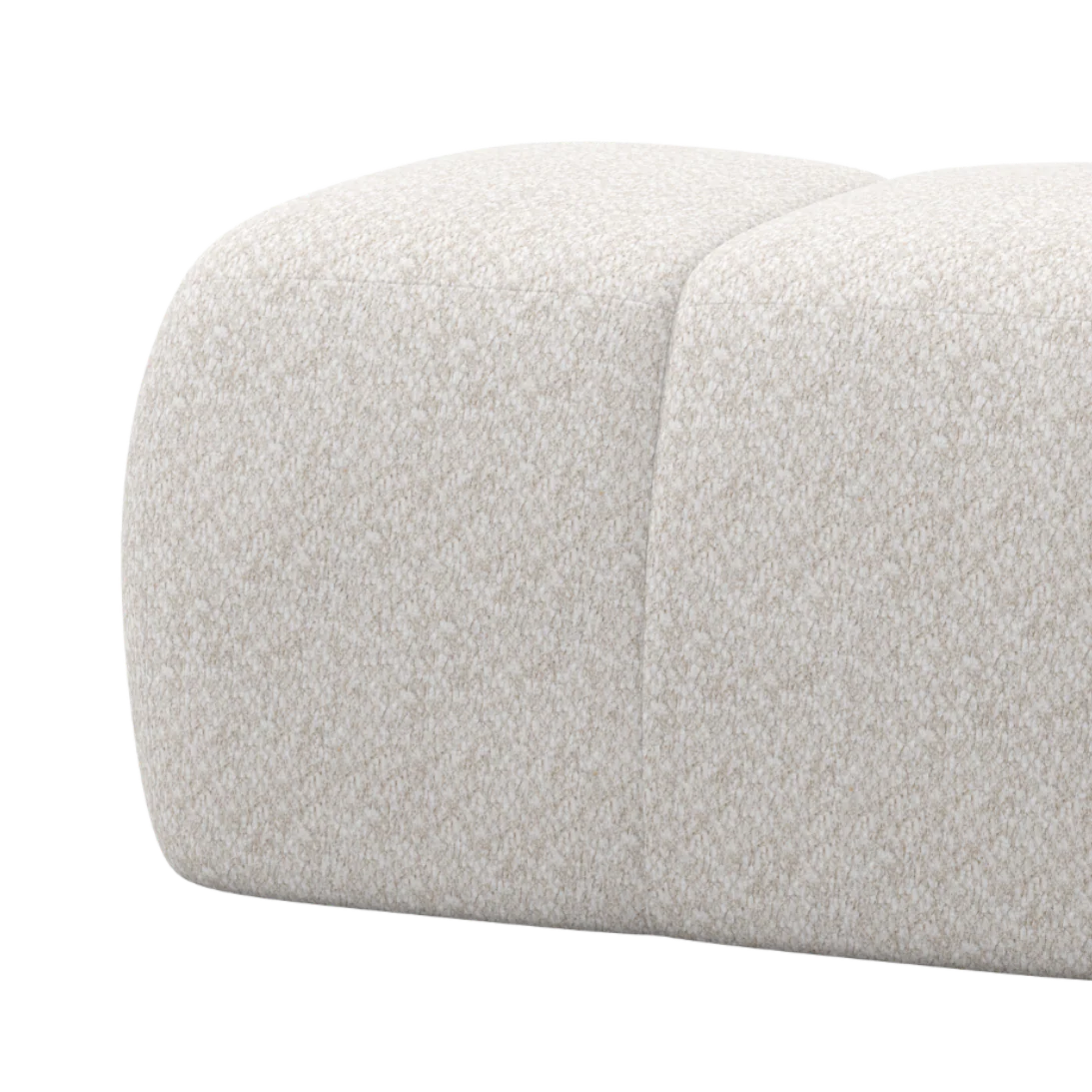 Puf MOJO ecru baranek - Image 2