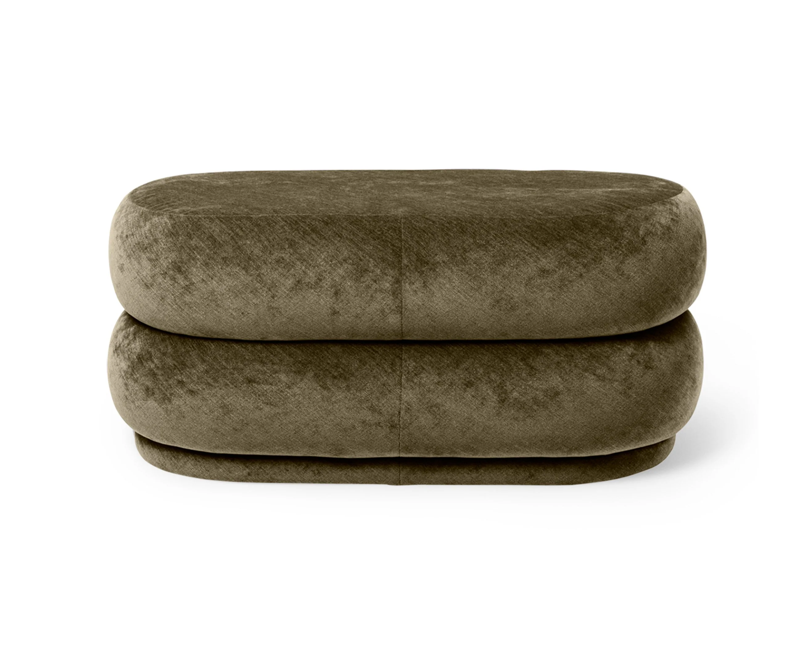 Puf OVAL leśny zielony - Image 3