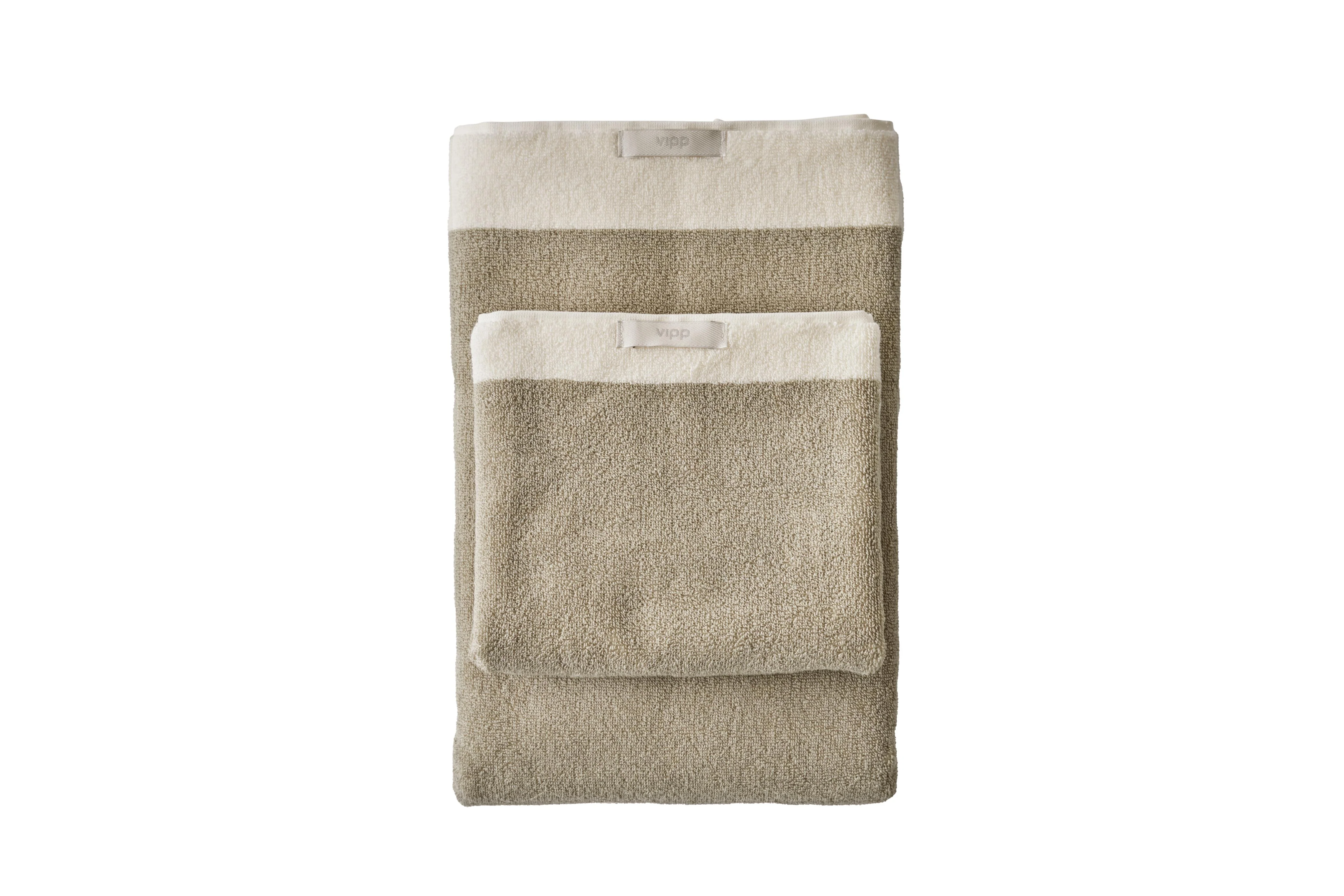 Ręcznik VIPP khaki bawełna - Image 4