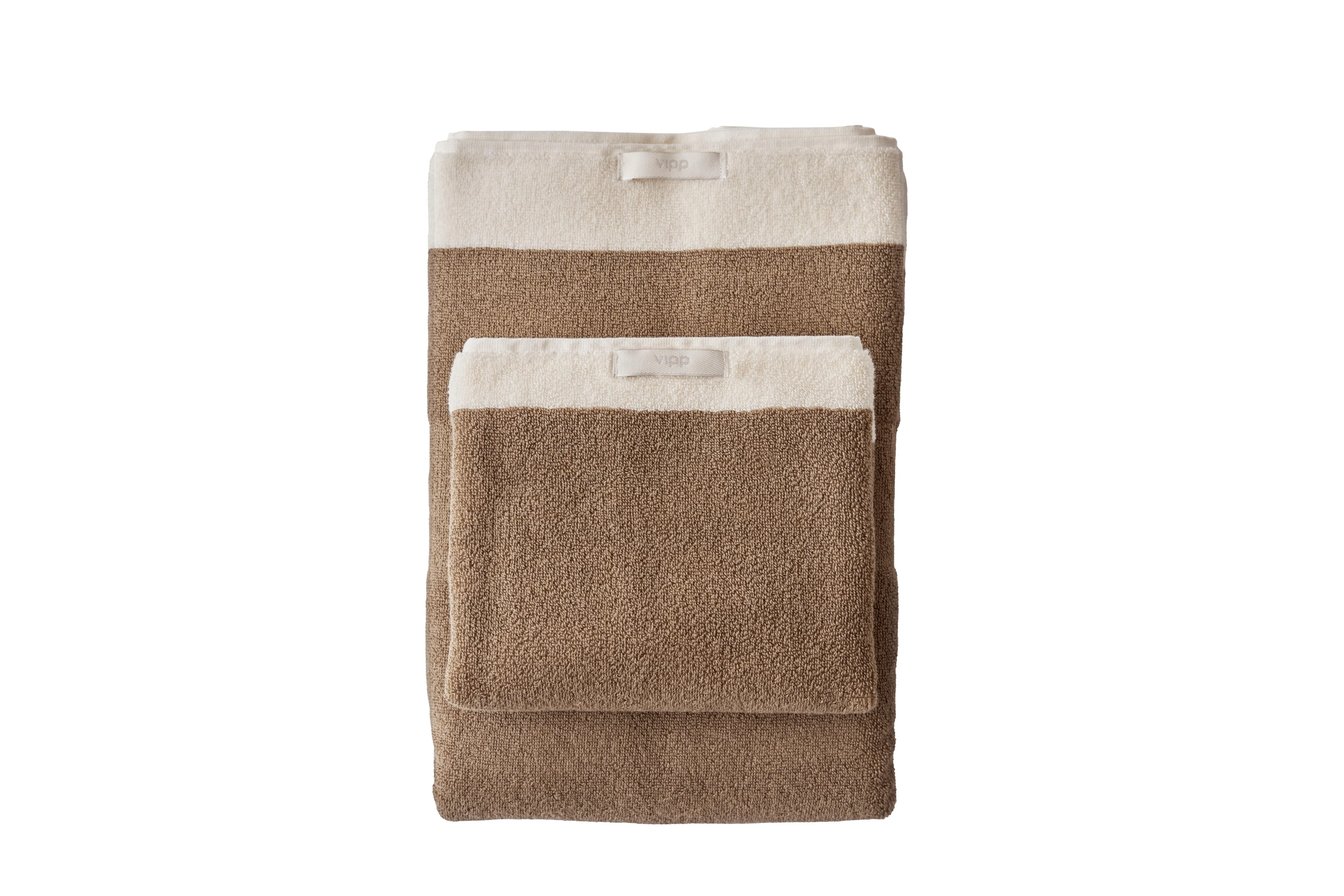 Ręcznik VIPP taupe bawełna - Image 4