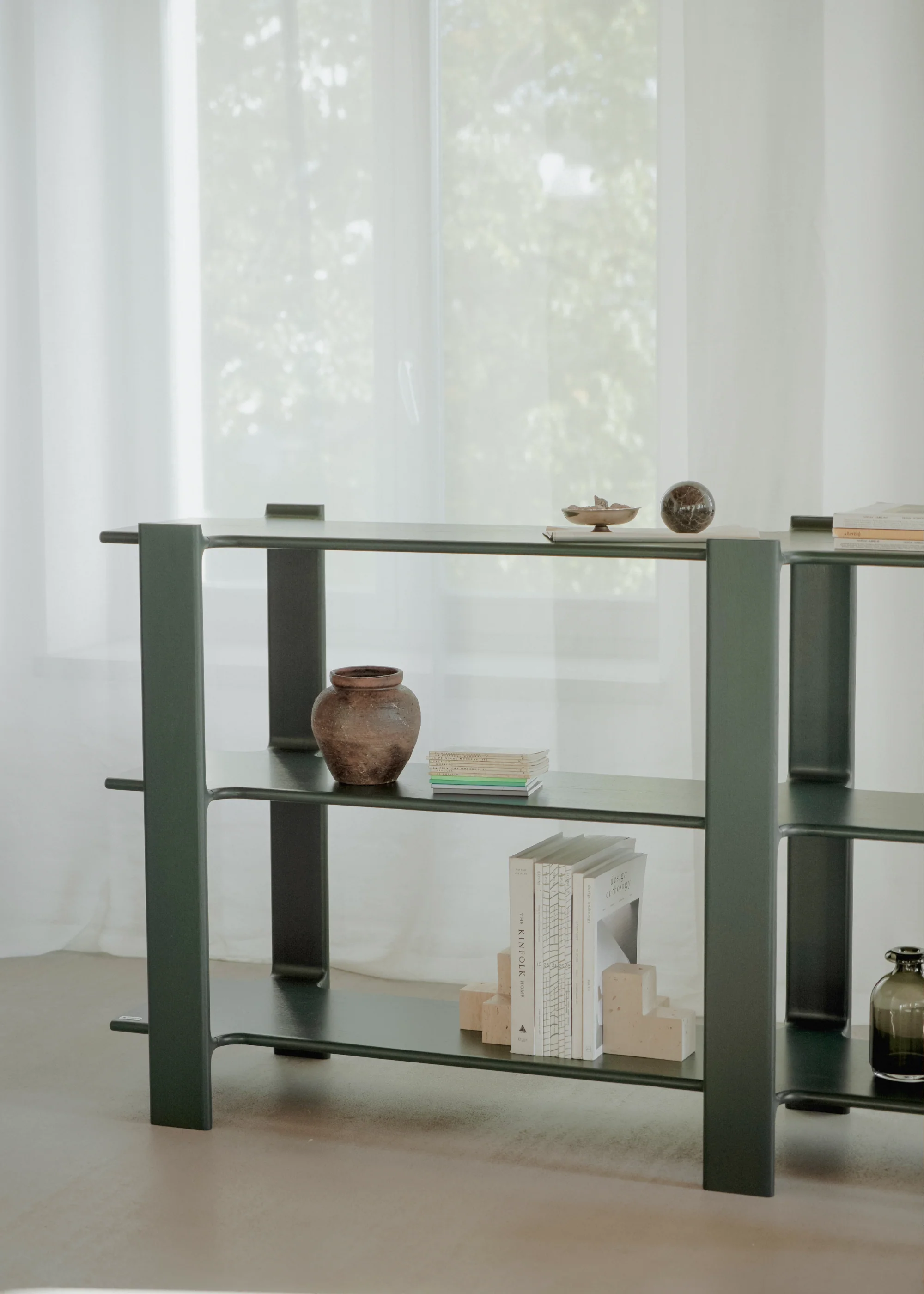 Regał LIGO DUO kremowe drewno dębowe - Image 11