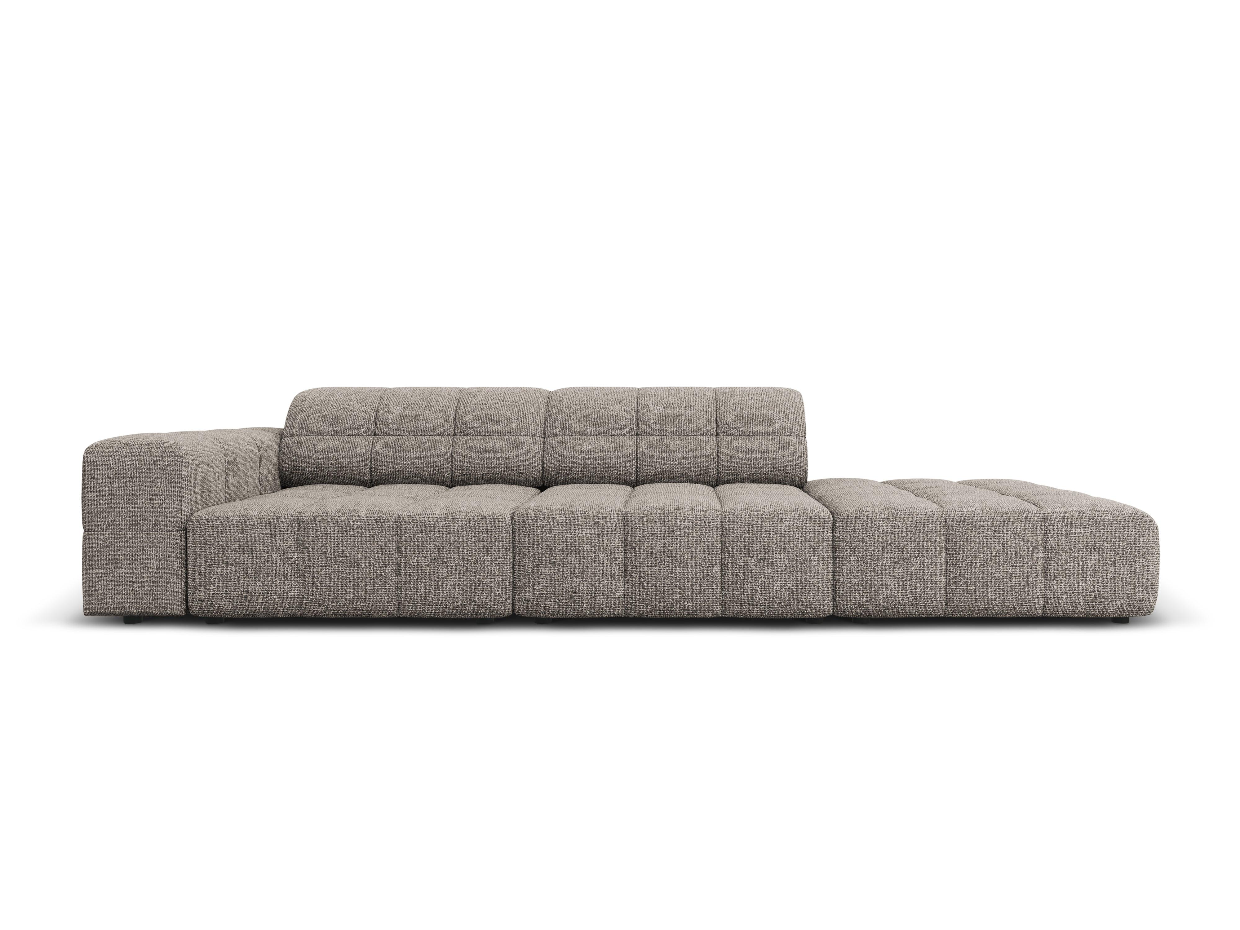 Sofa prawostronna 3-osobowa CHICAGO szary szenil - Image 4