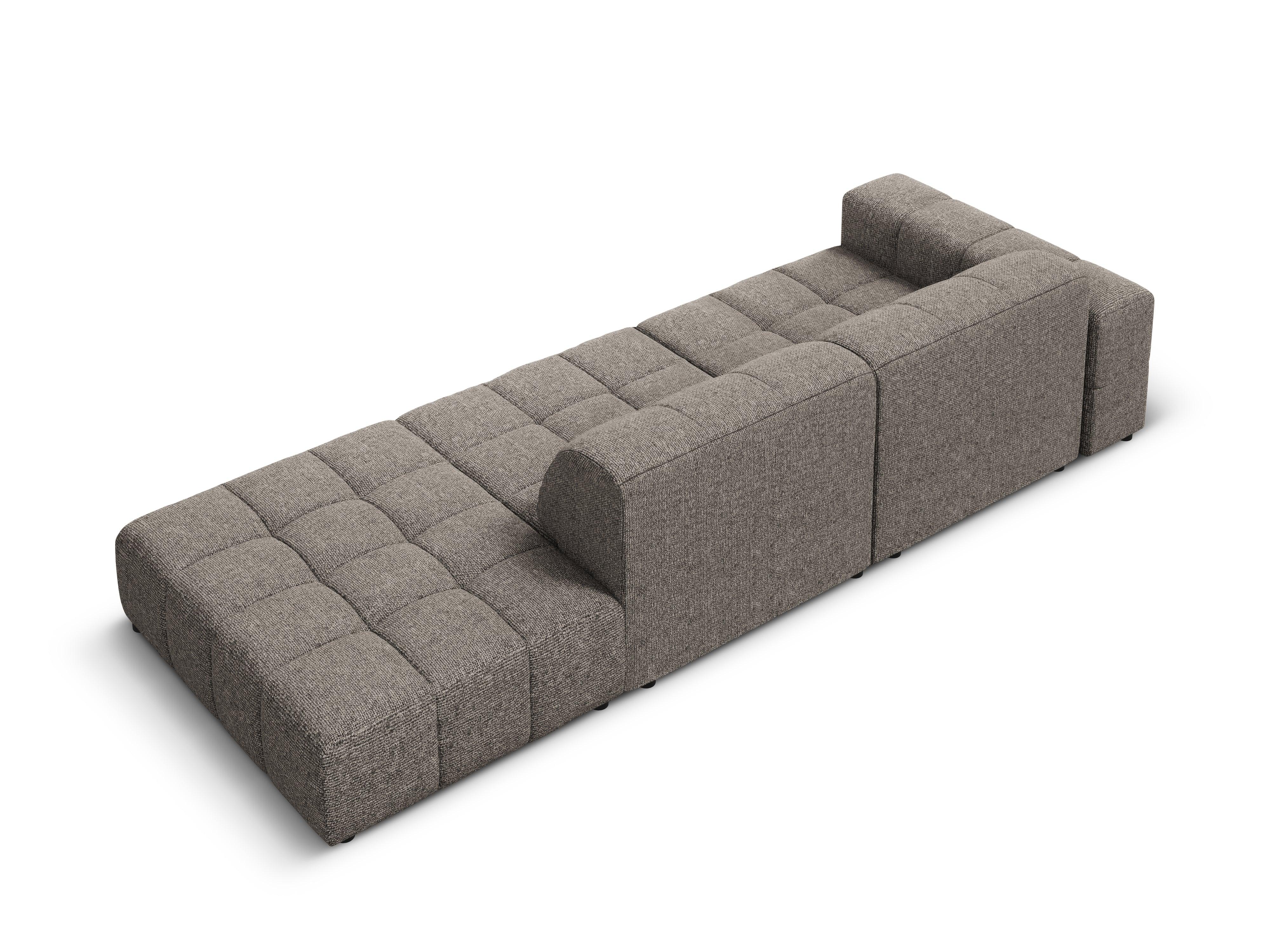 Sofa prawostronna 3-osobowa CHICAGO szary szenil - Image 5
