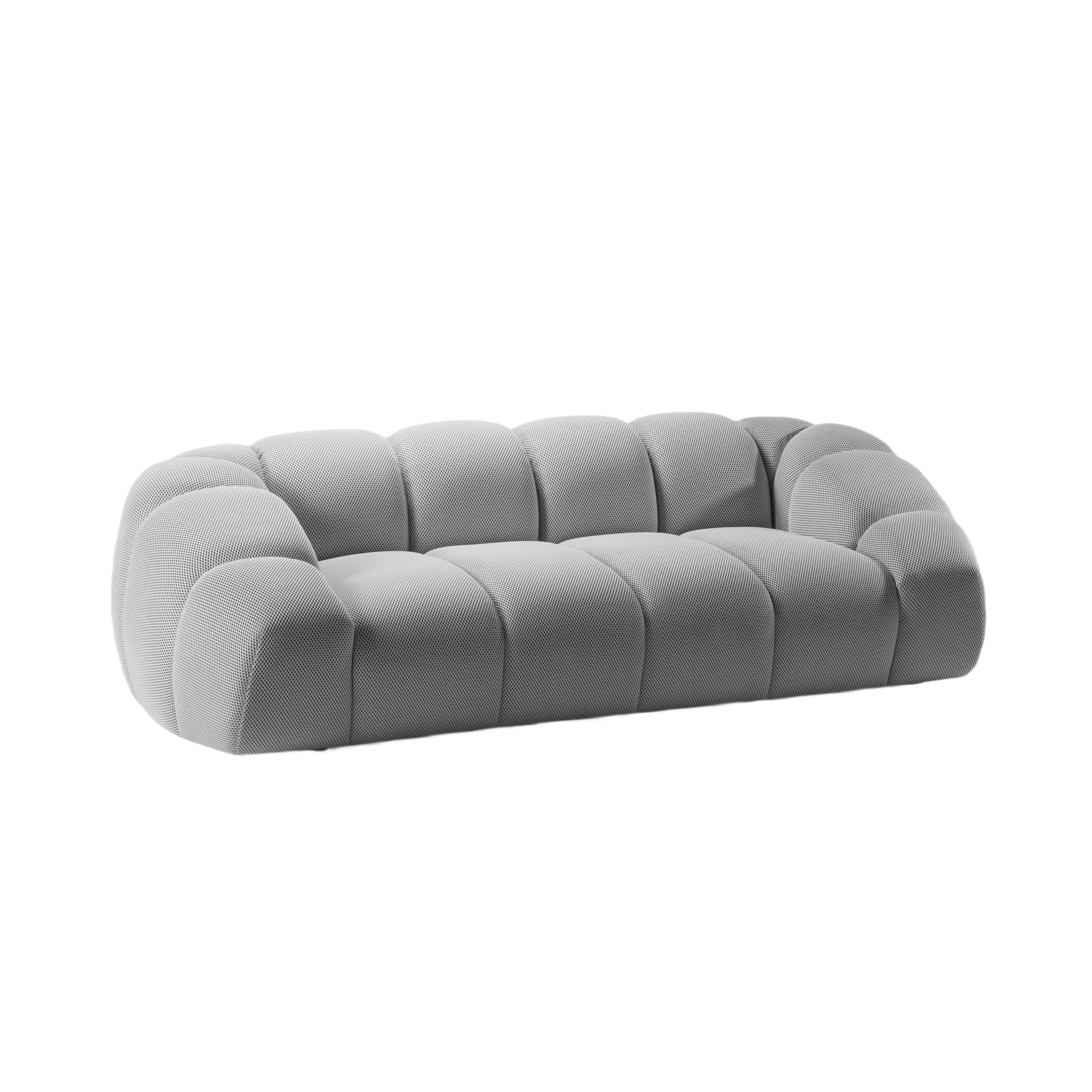 Sofa 2,5-osobowa DIANA srebrny