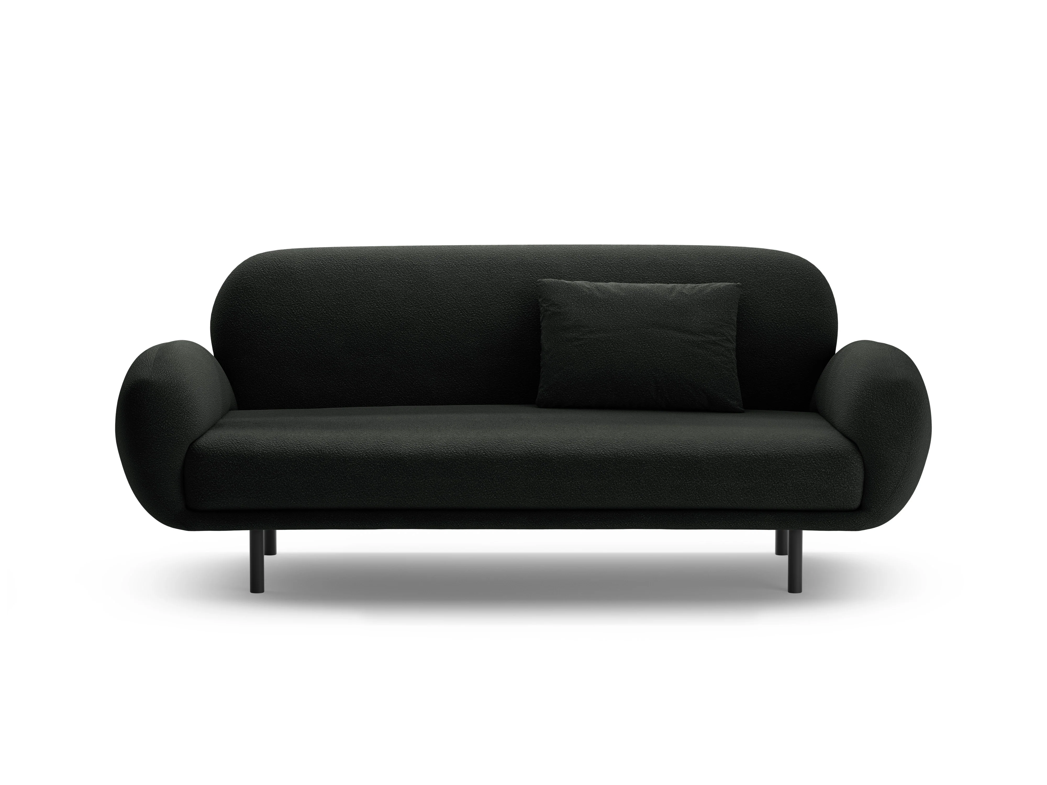 Sofa 2,5-osobowa POPPY czarny boucle - Image 5