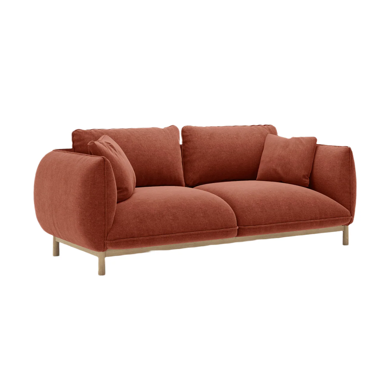 Sofa 2-osobowa ADA kasztanowy szenil