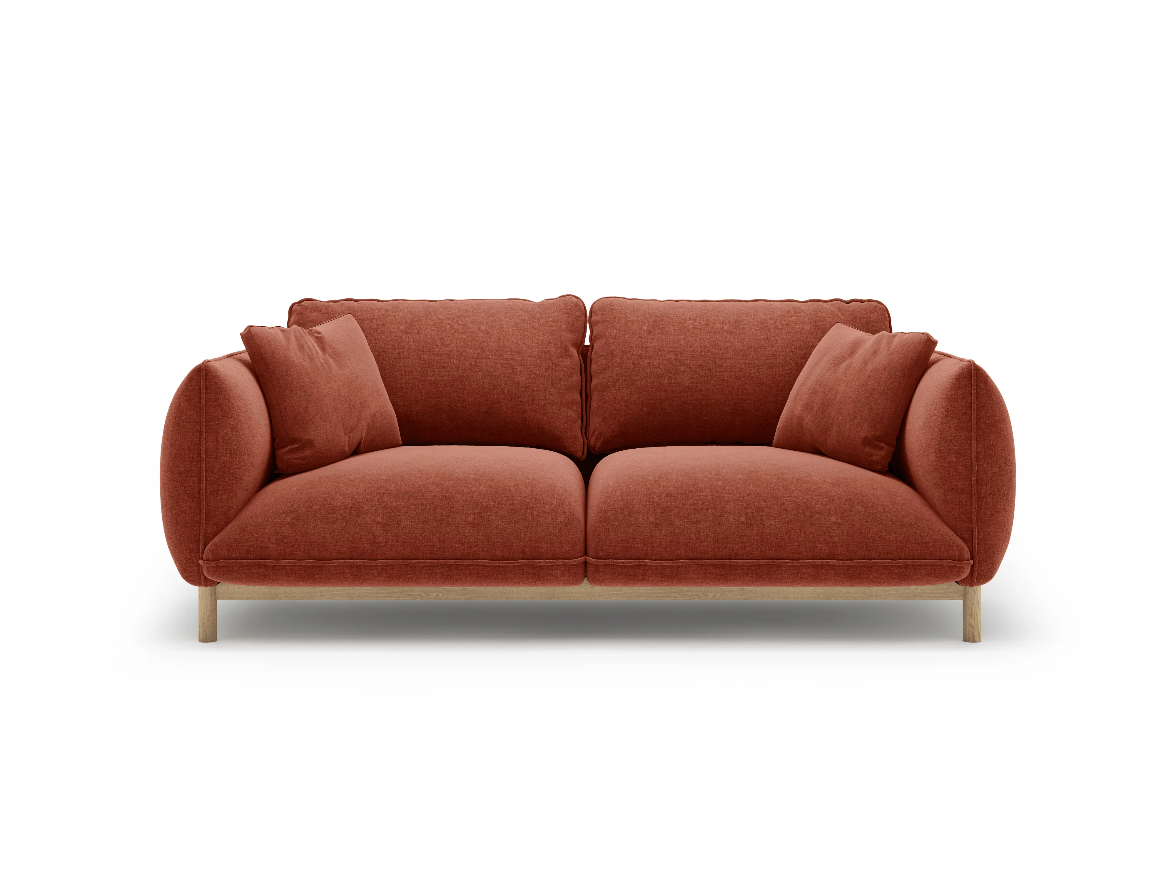 Sofa 2-osobowa ADA kasztanowy szenil - Image 3