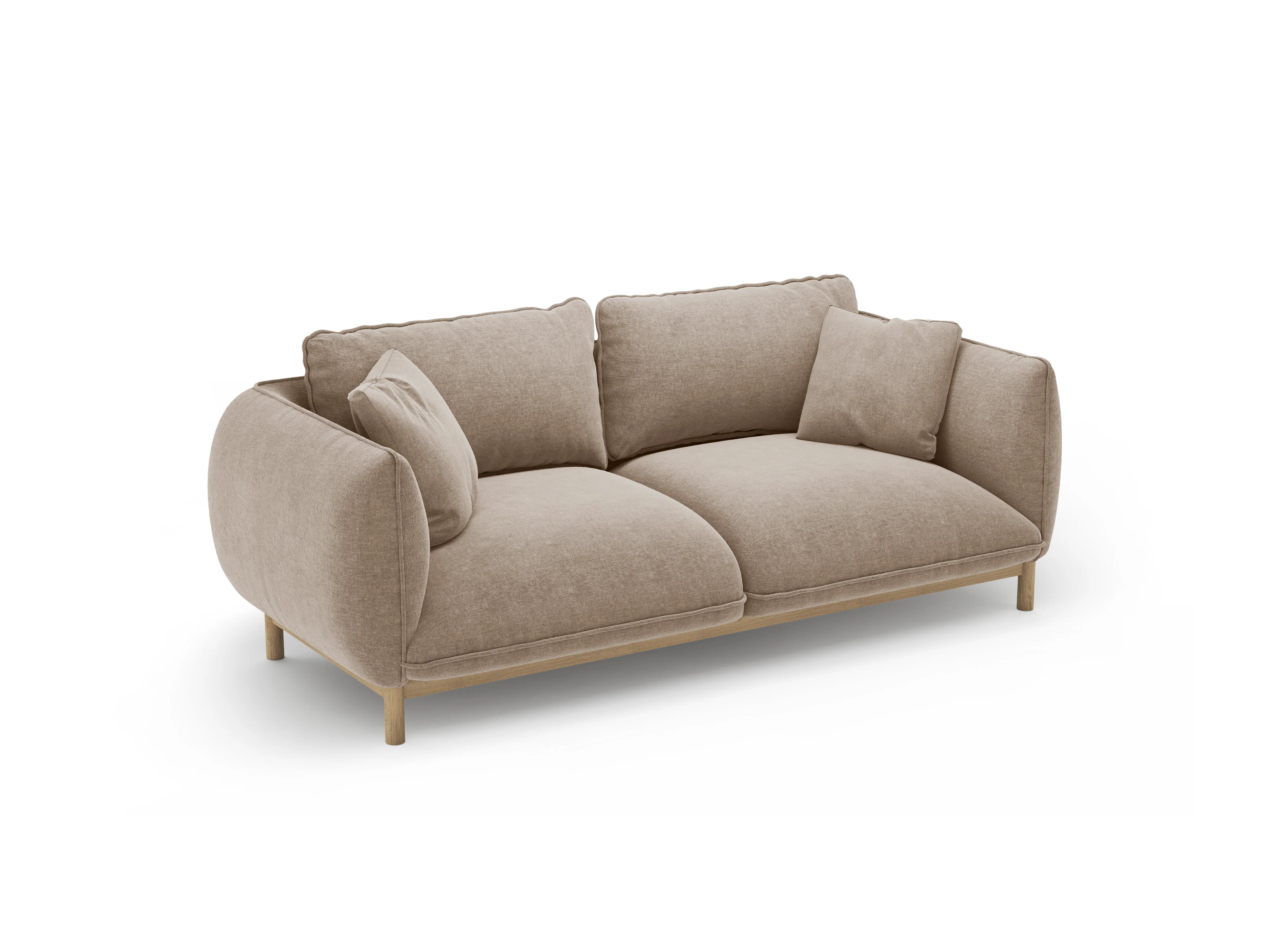 Sofa 2-osobowa ADA piaskowy szenil - Image 5