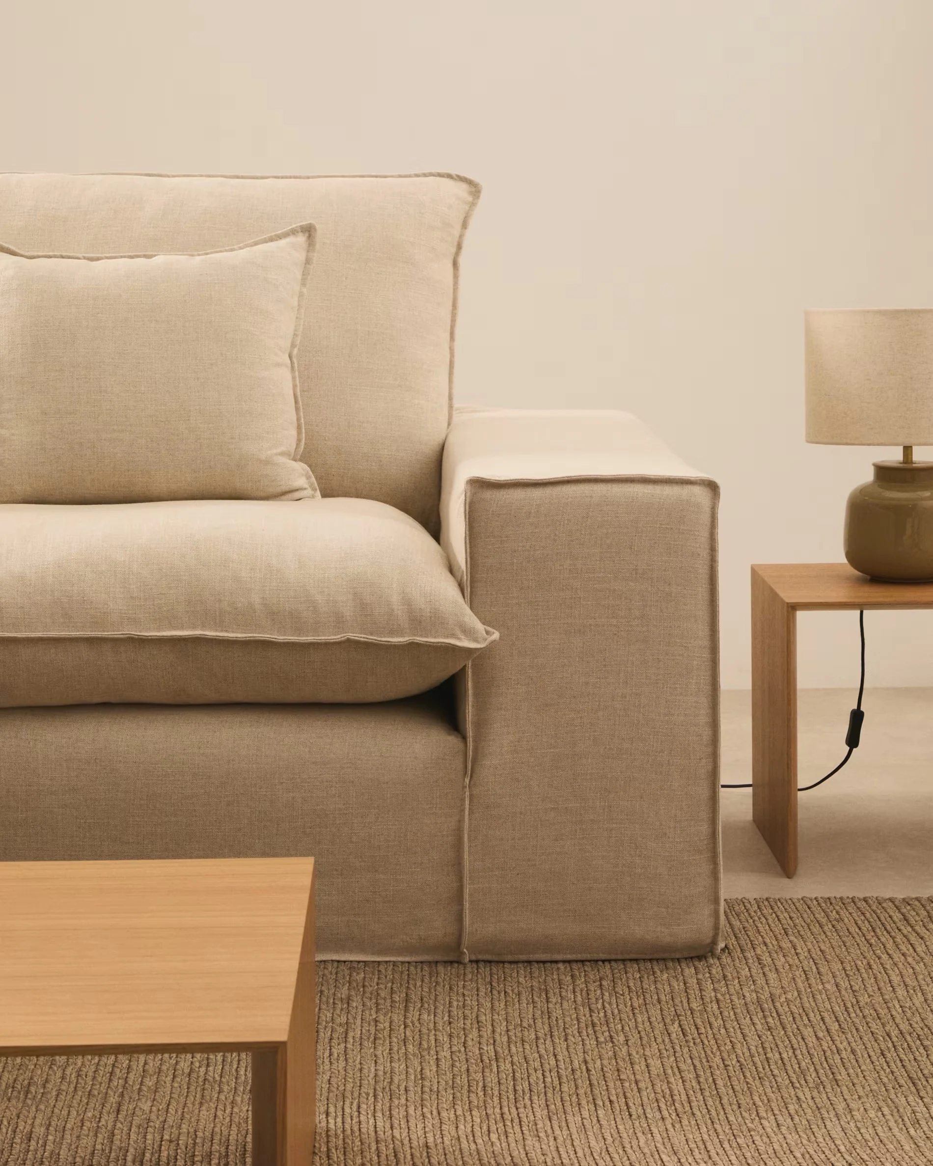 Sofa 2-osobowa ANARELA beżowy - Image 3