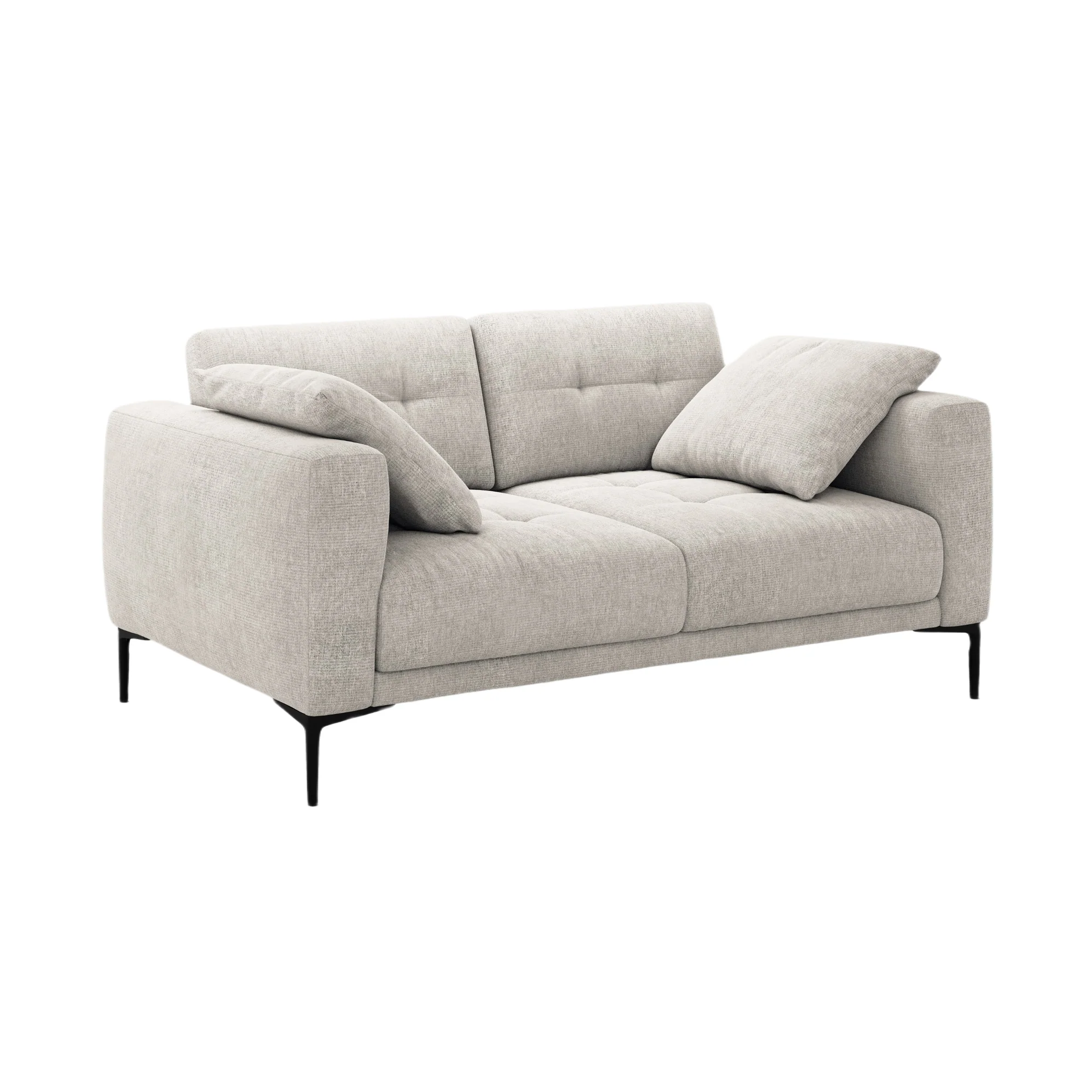Sofa 2-osobowa BEMY beżowy szenil