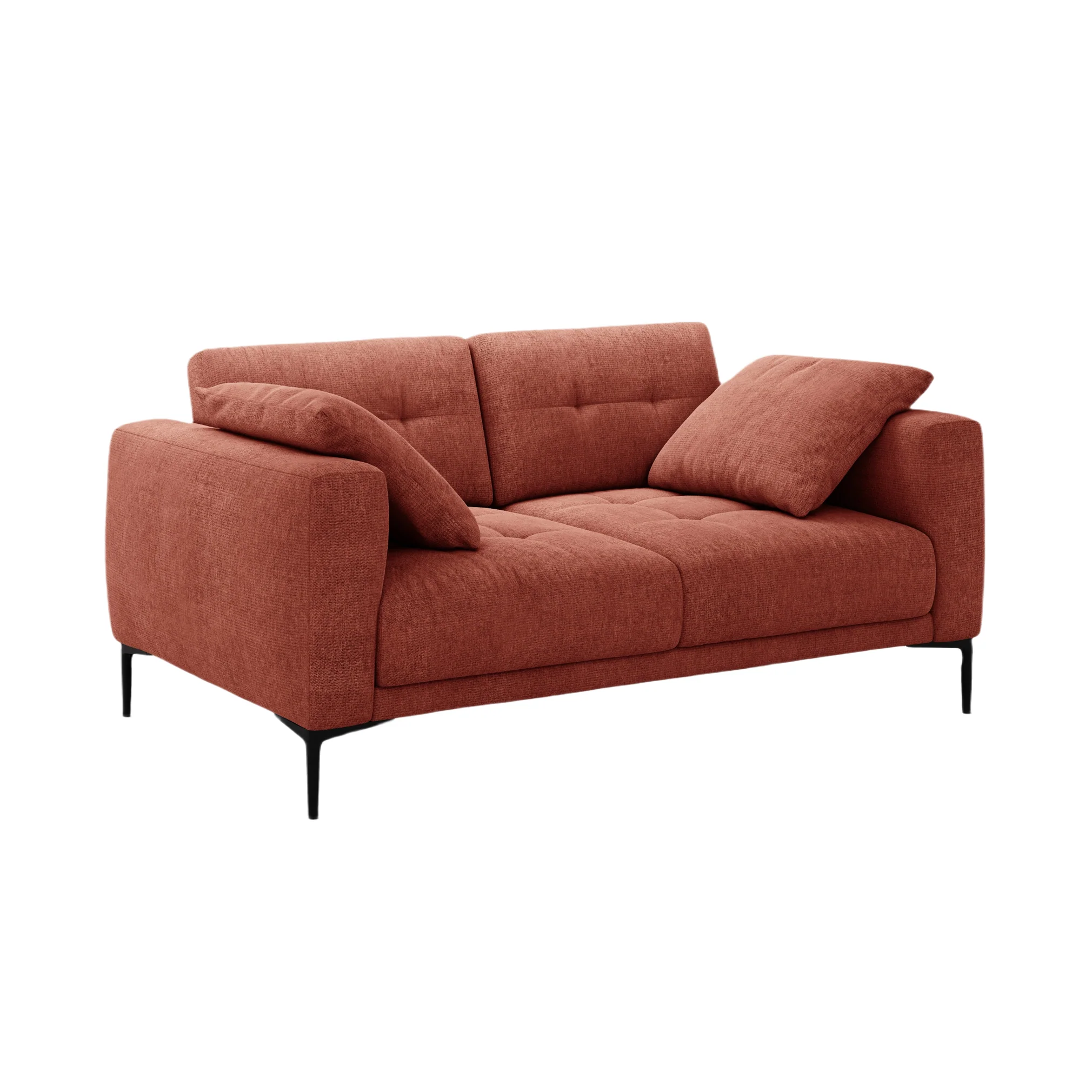 Sofa 2-osobowa BEMY koralowy szenil
