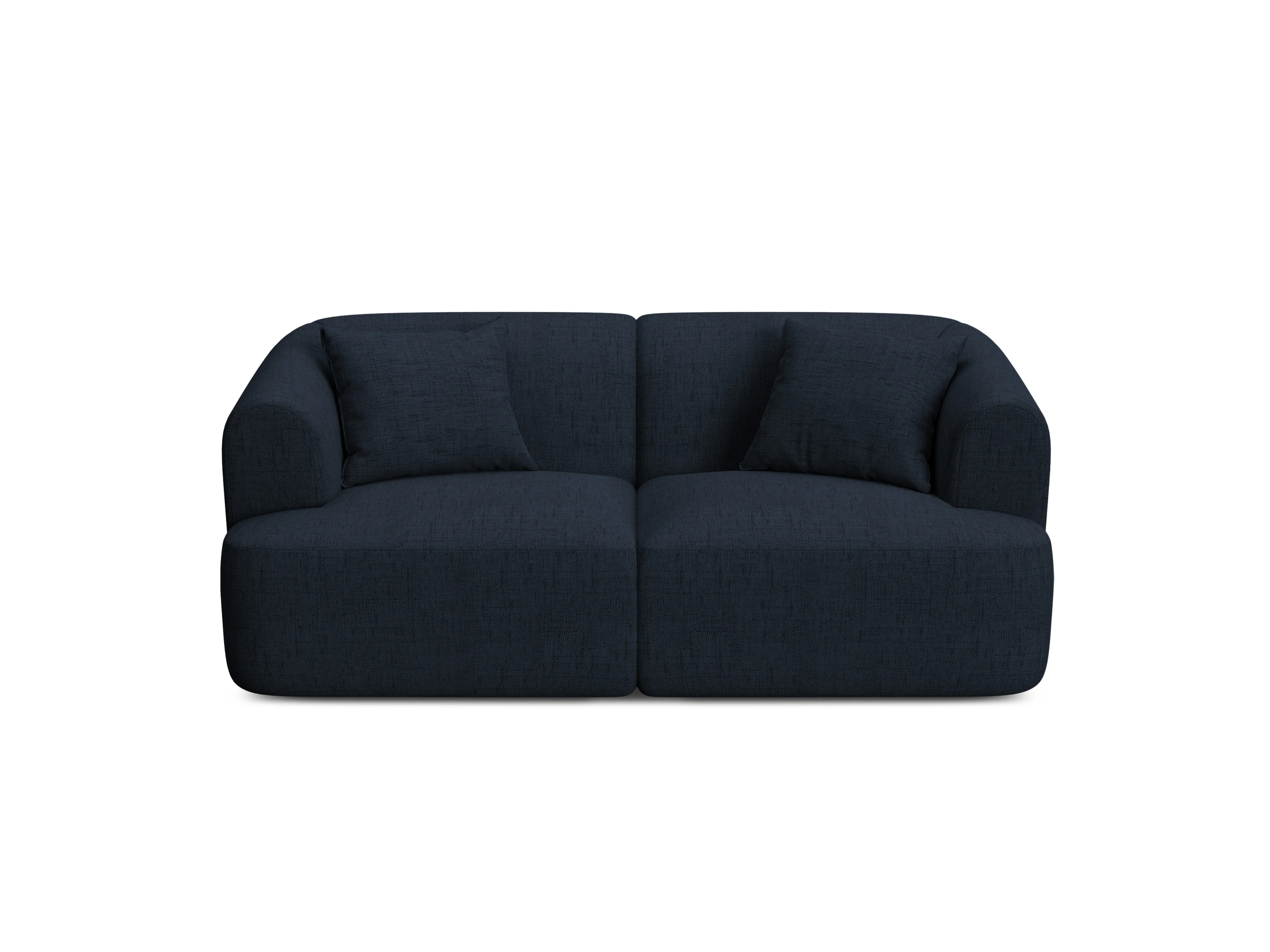 Sofa 2-osobowa CAMPI niebieski szenil - Image 2