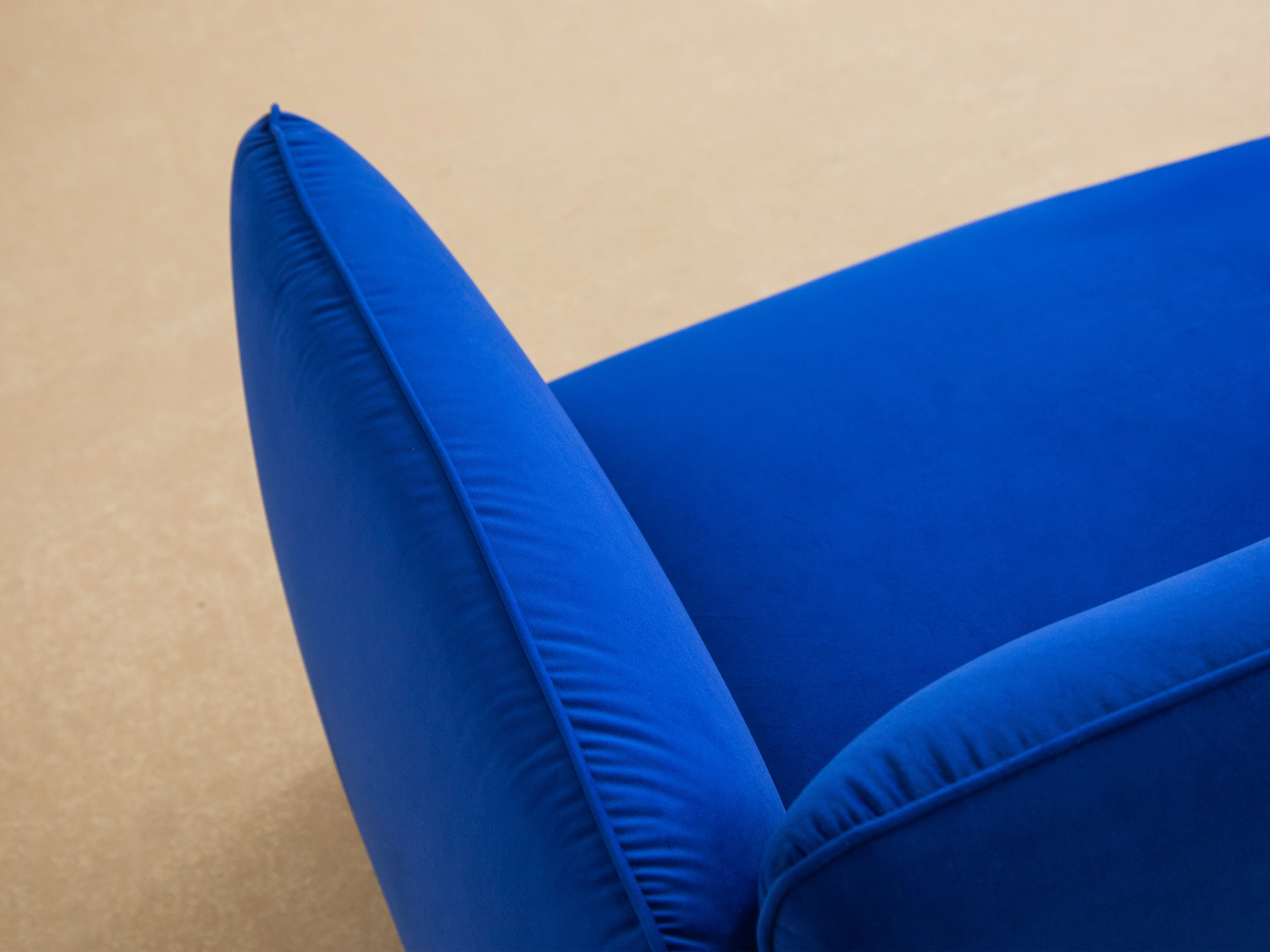 Sofa aksamitna 2-osobowa GEORGIA kasztanowy - Image 13
