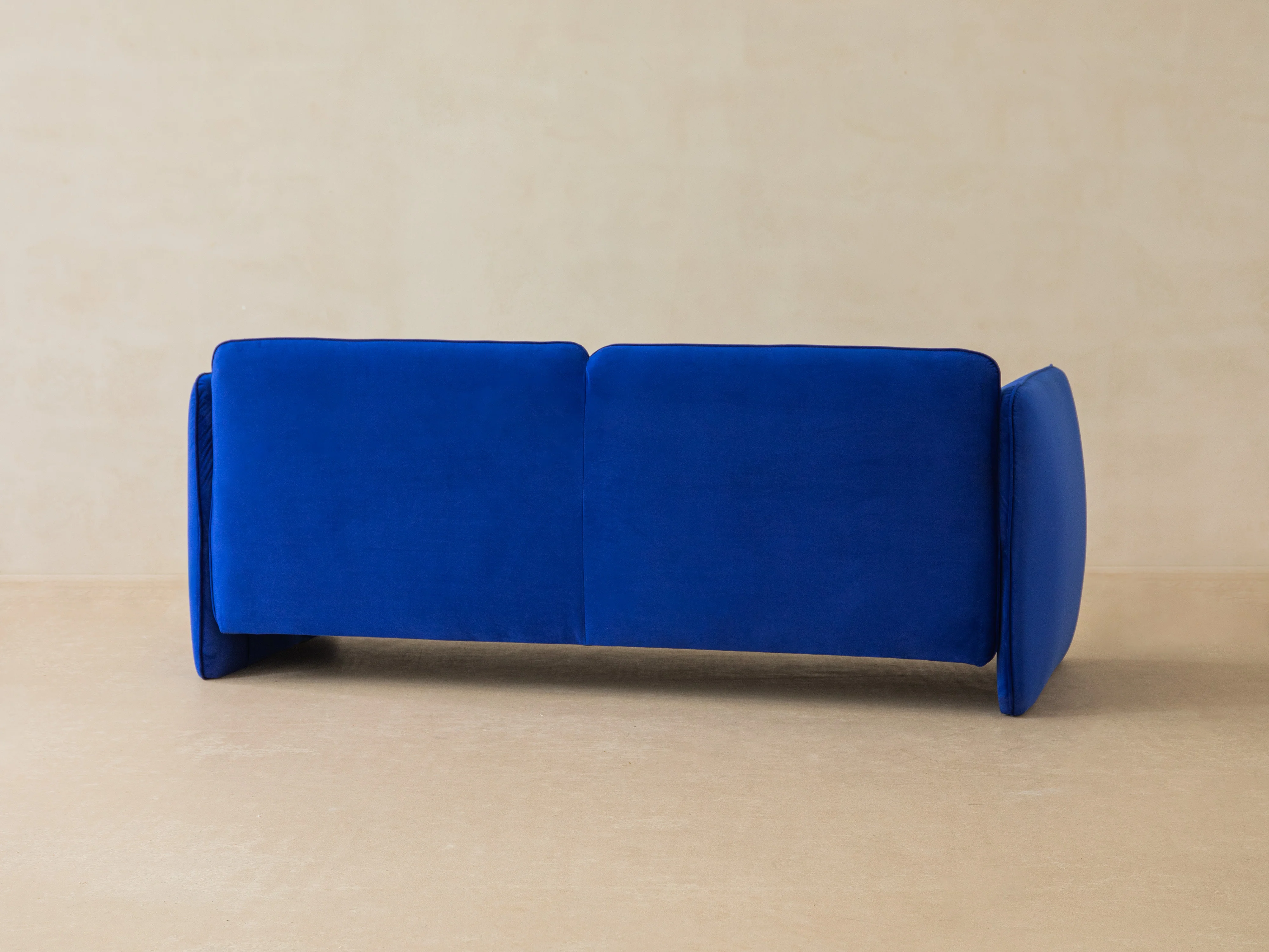 Sofa aksamitna 2-osobowa GEORGIA kasztanowy - Image 8