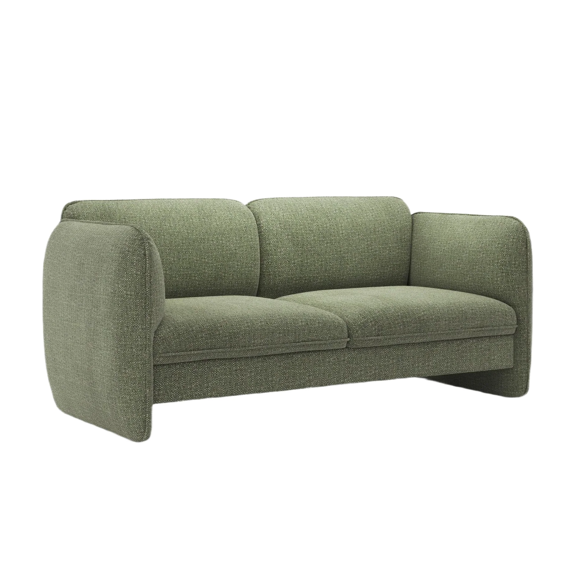 Sofa 2-osobowa GEORGIA zielony szenil