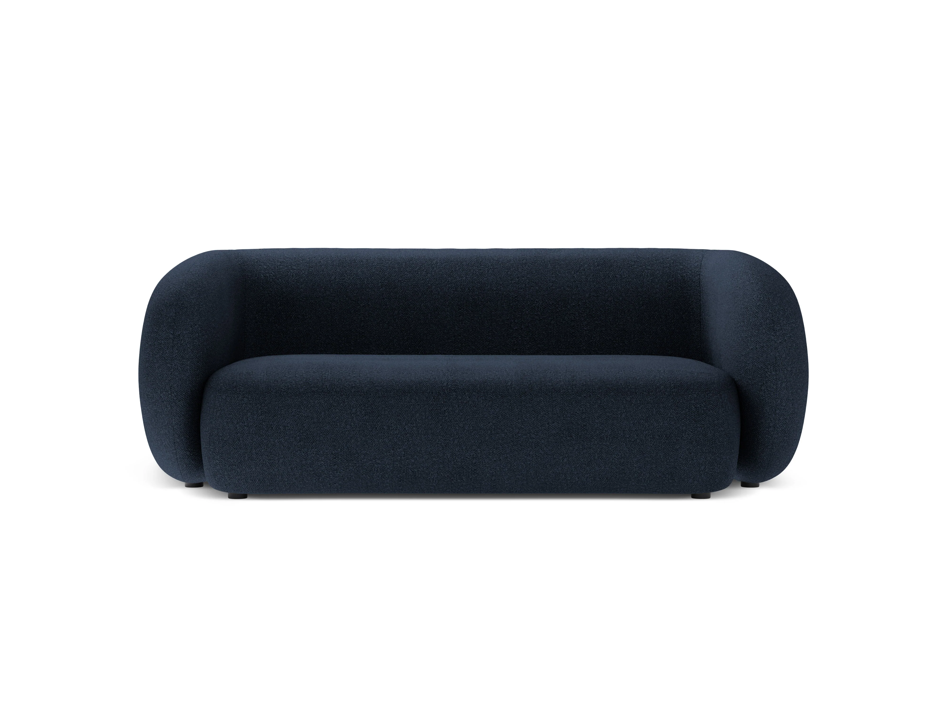 Sofa 2-osobowa KATE granatowy boucle